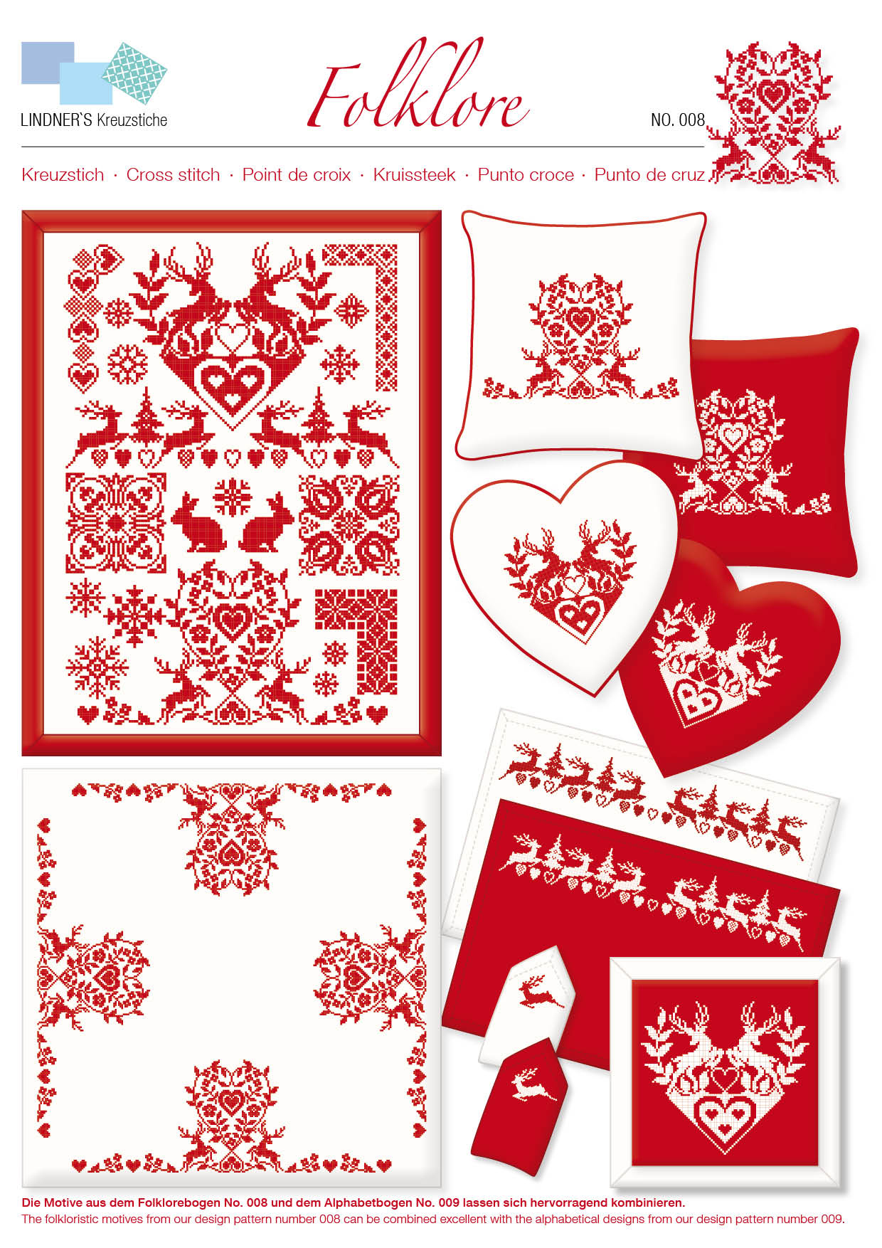 Lindners Cross Stitch Chart Folklore ePattern