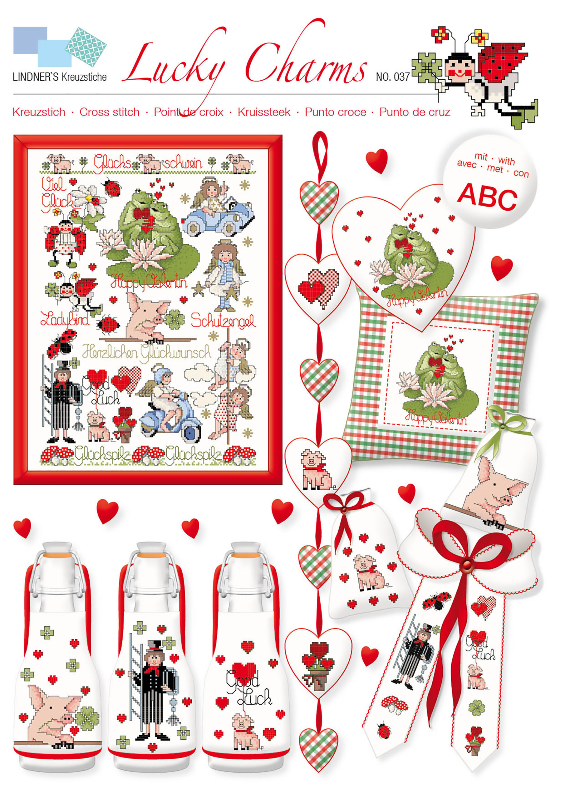 Lindners Cross Stitch Chart Lucky Charms ePattern