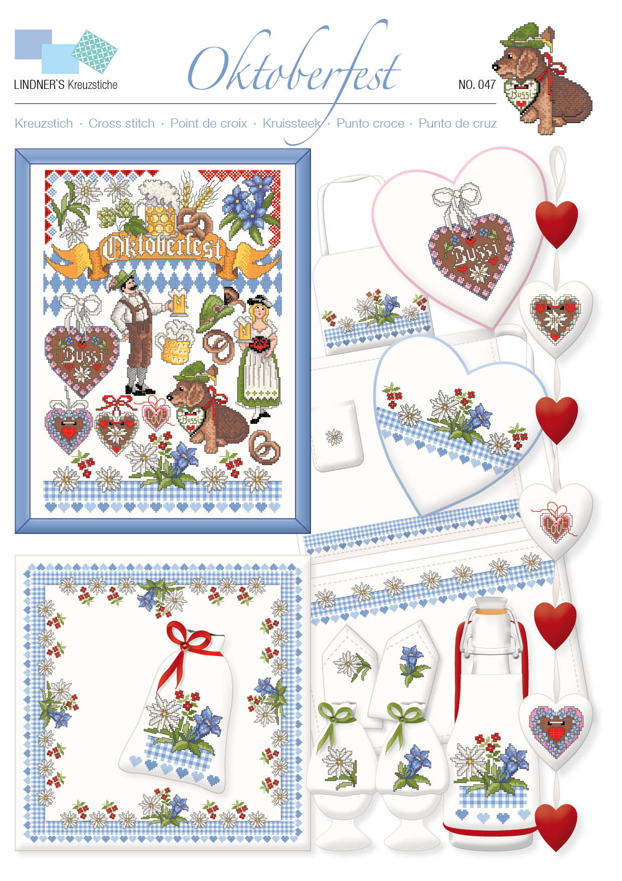 Lindners Cross Stitch Chart Oktoberfest ePattern