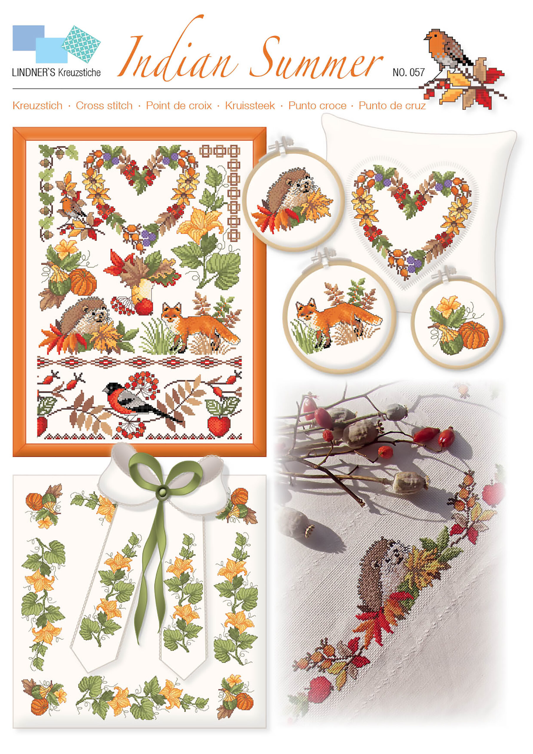 Lindners Cross Stitch Chart Indian Summer ePattern