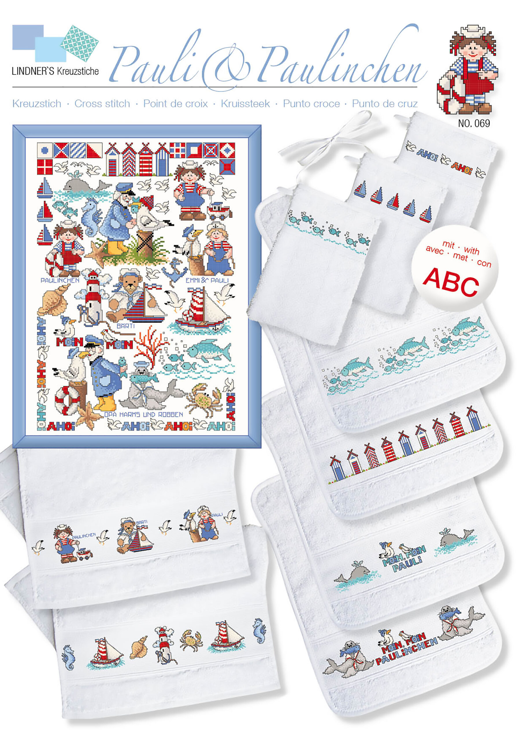 Lindners Cross Stitch Chart Pauli Paulinchen ePattern