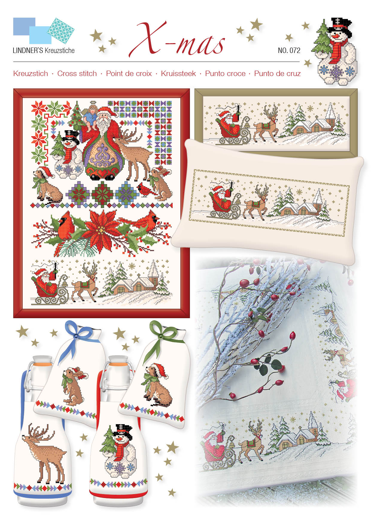 Lindners Cross Stitch Chart XMas ePattern