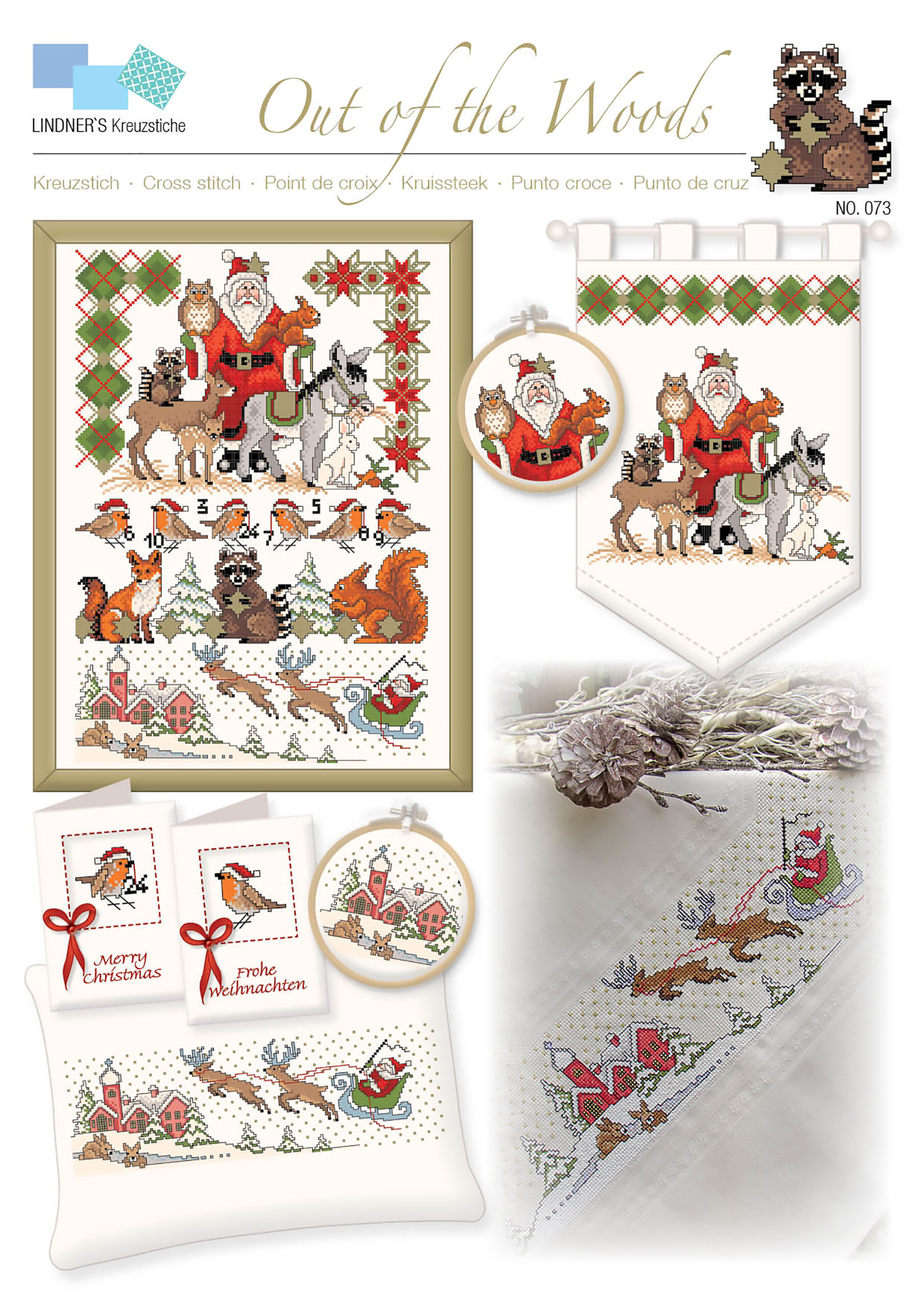 Lindners Cross Stitch Chart Out Of The Woods ePattern
