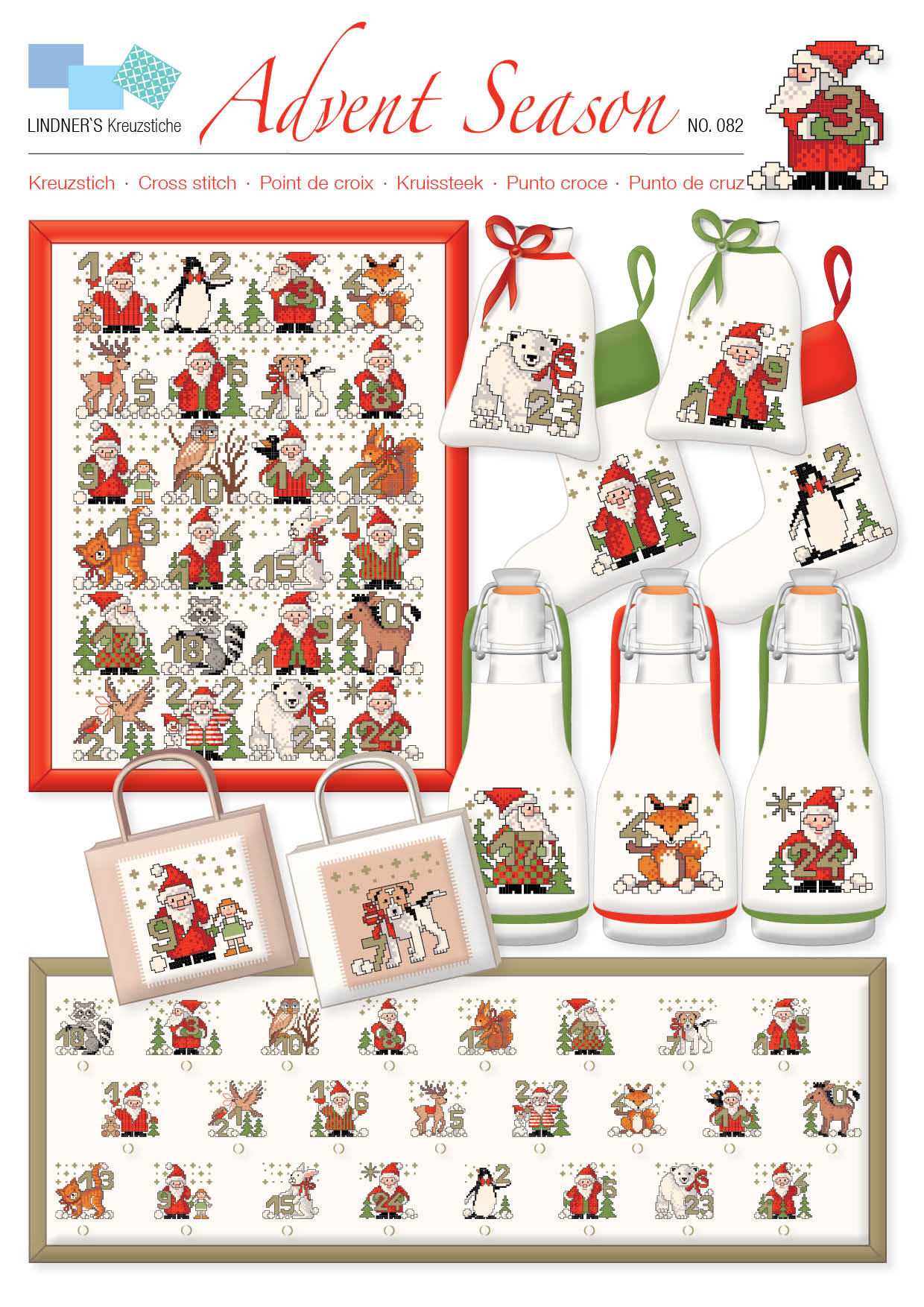 Lindners Cross Stitch Chart Advent Season ePattern