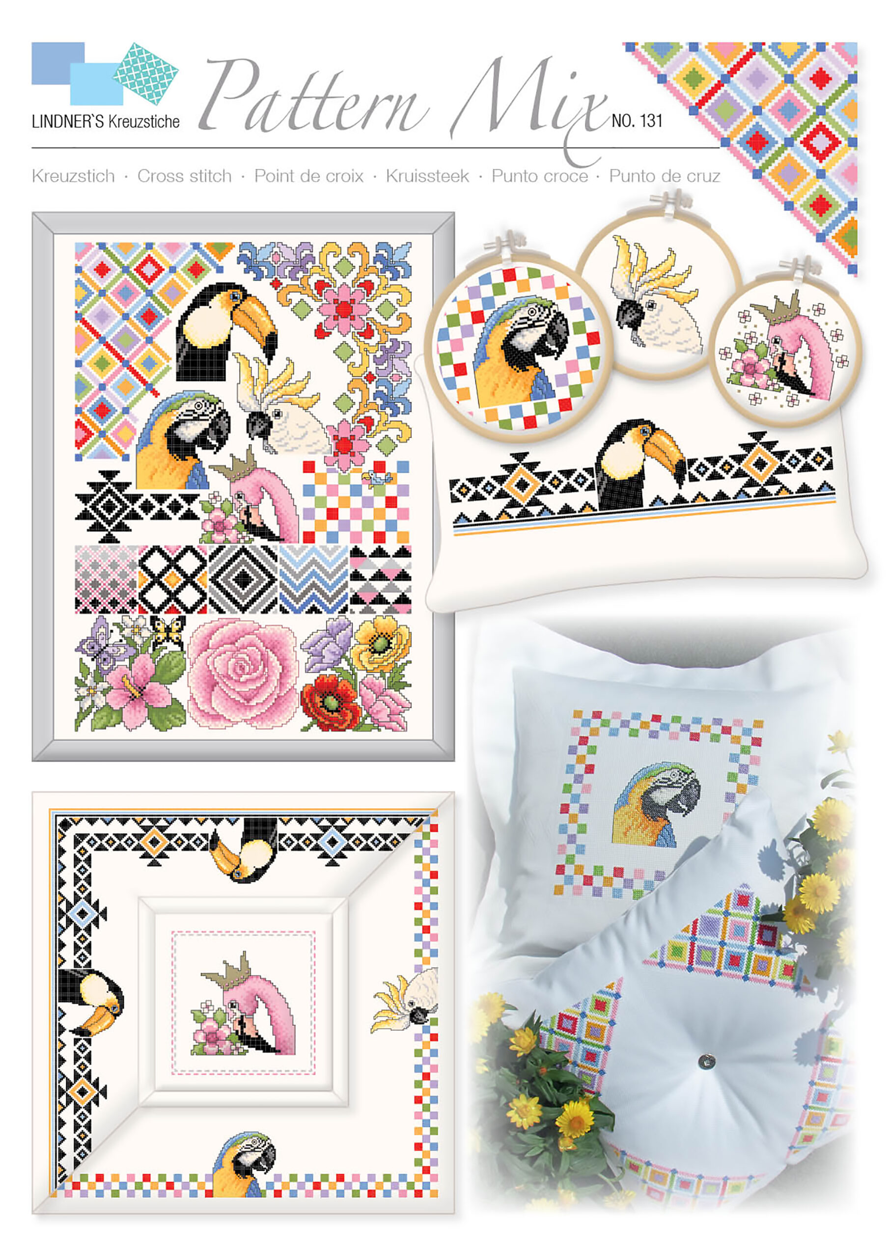 Lindners Cross Stitch Chart Pattern Mix ePattern
