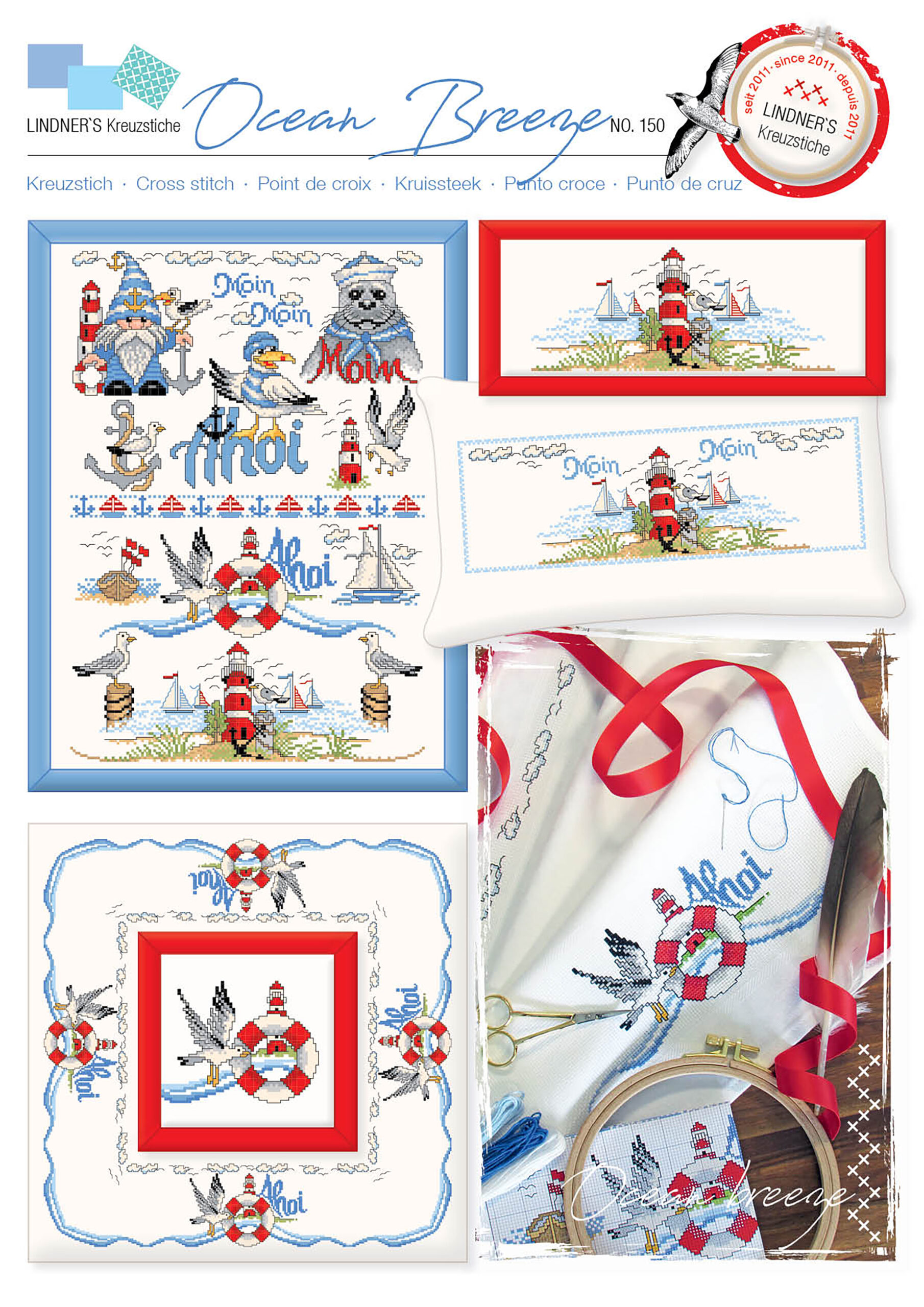 Leisure Arts ePattern XStitch Ocean Breeze