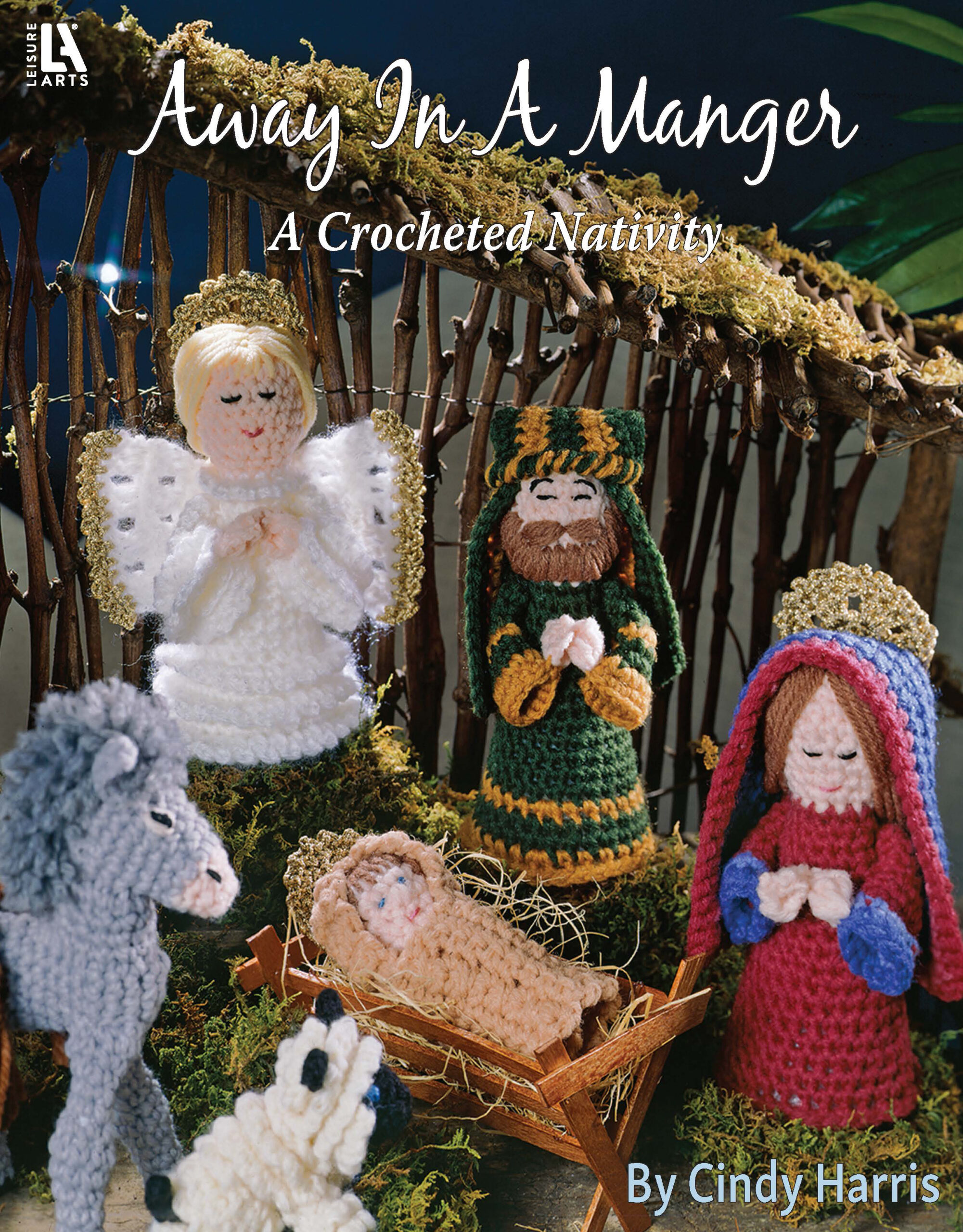 Crochets Away In A Manger Crocheted Nativity