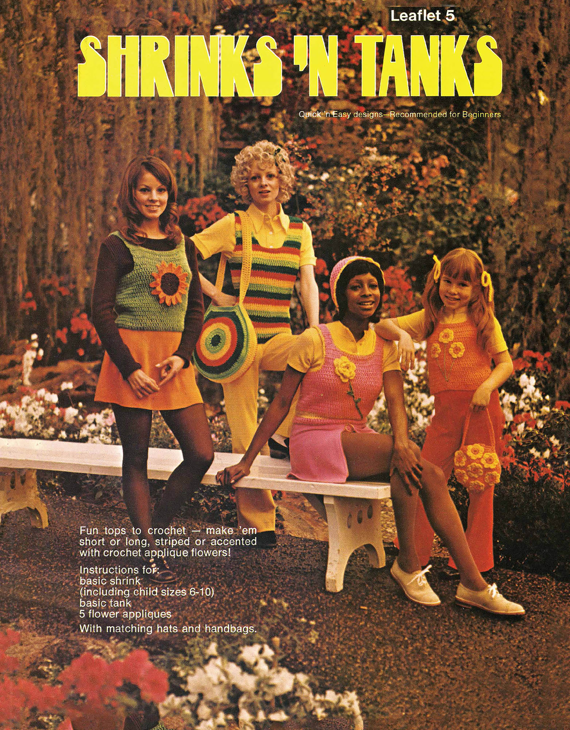 Leisure Arts Shrinks N Tanks Crochet eBook