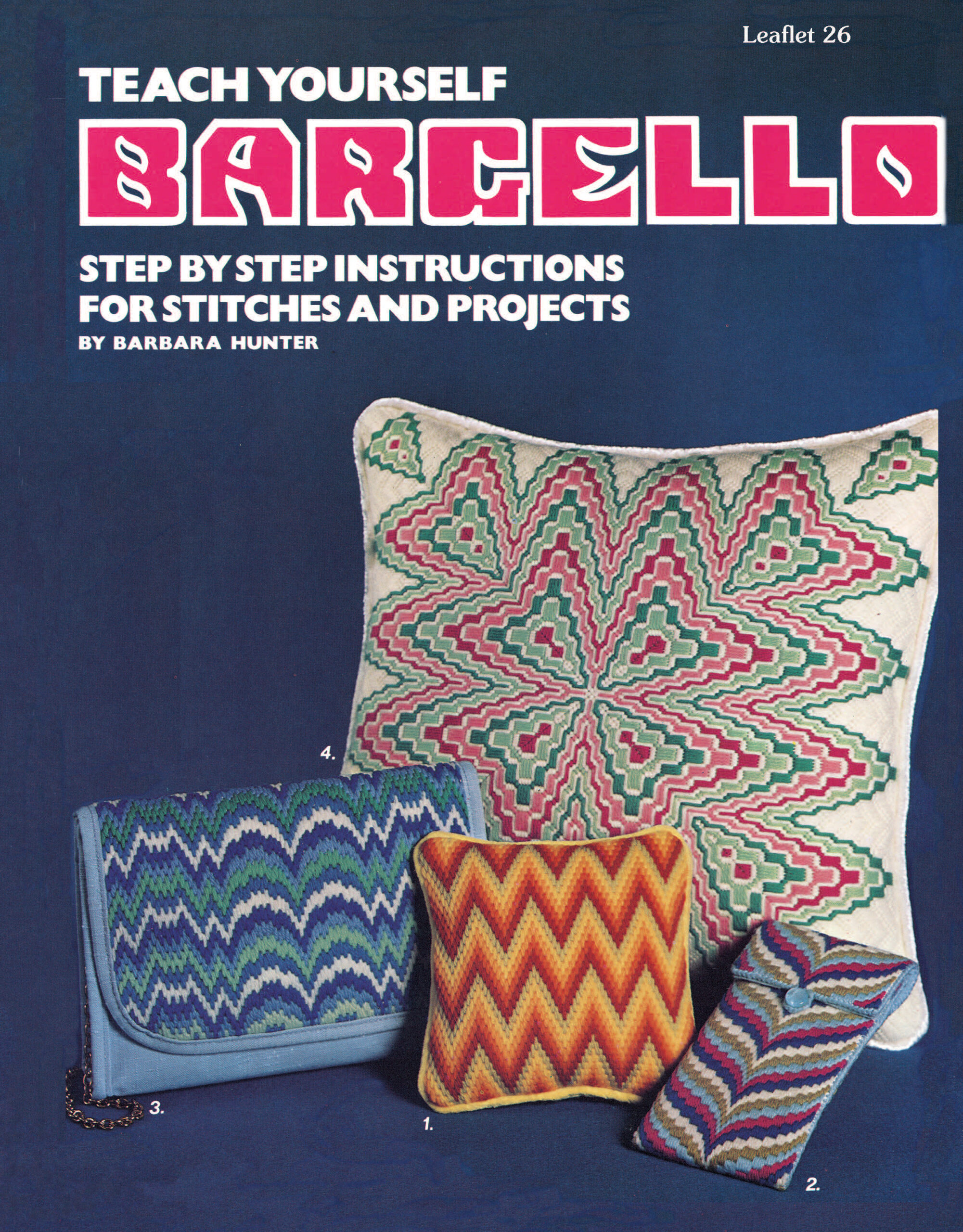 Leisure Arts Teach Yourself To Bargello Stitchery eBook