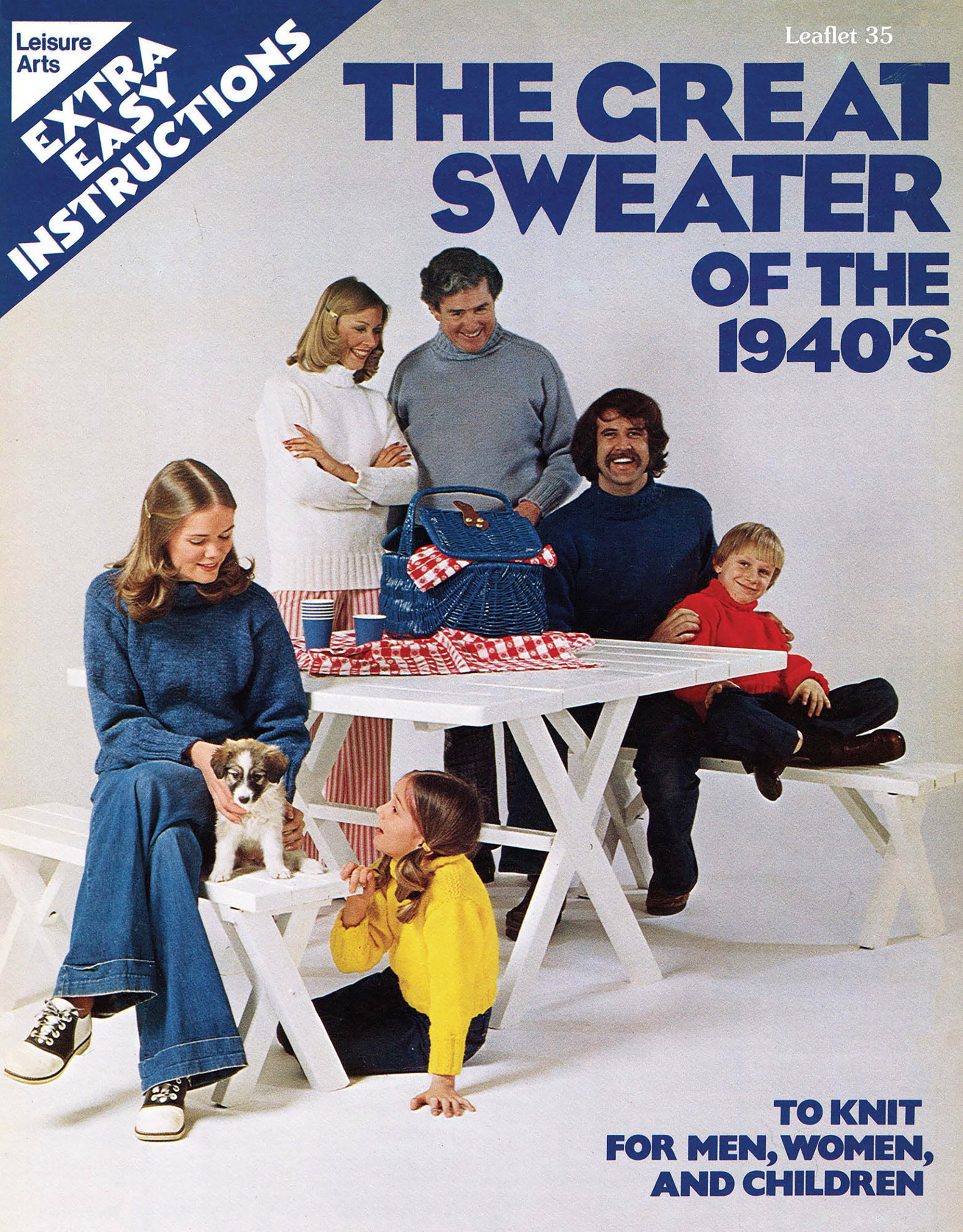 Leisure Arts eBook Knit The Great Sweater Of The 1940s