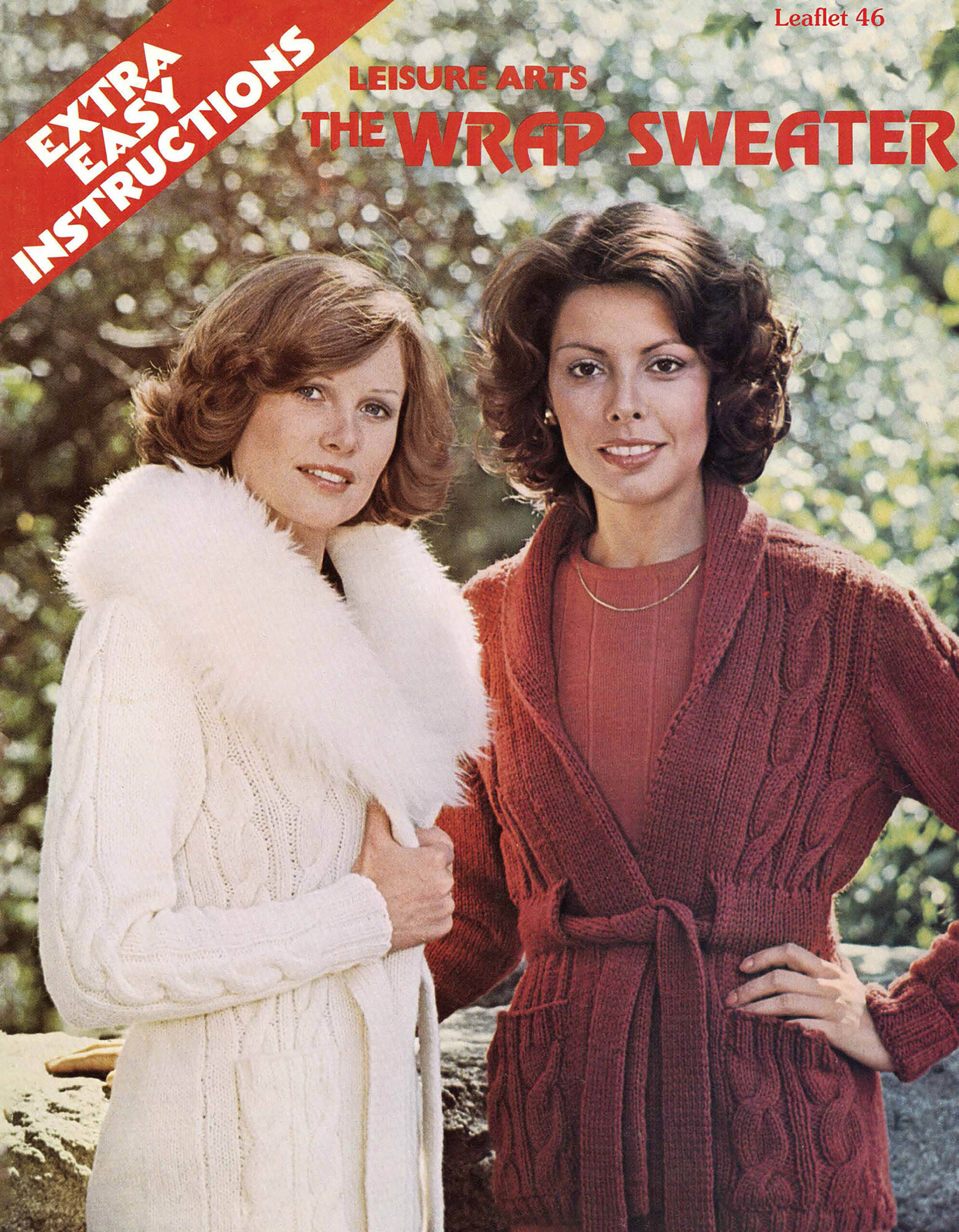 Leisure Arts eBook The Wrap Sweater