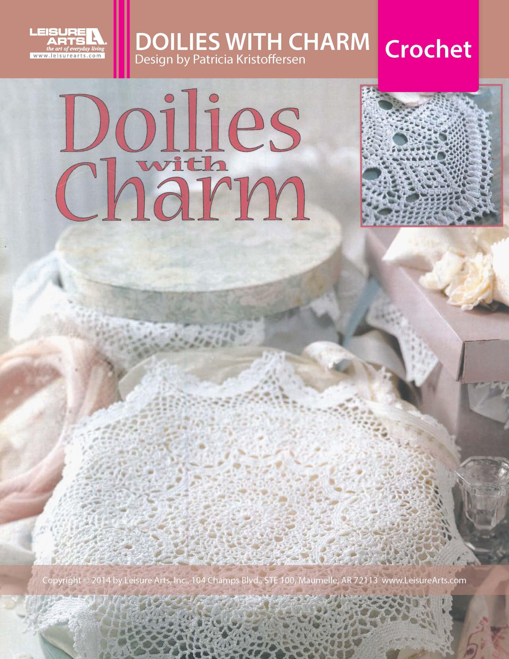 Leisure Arts Doilies With Charm Crochet eBook