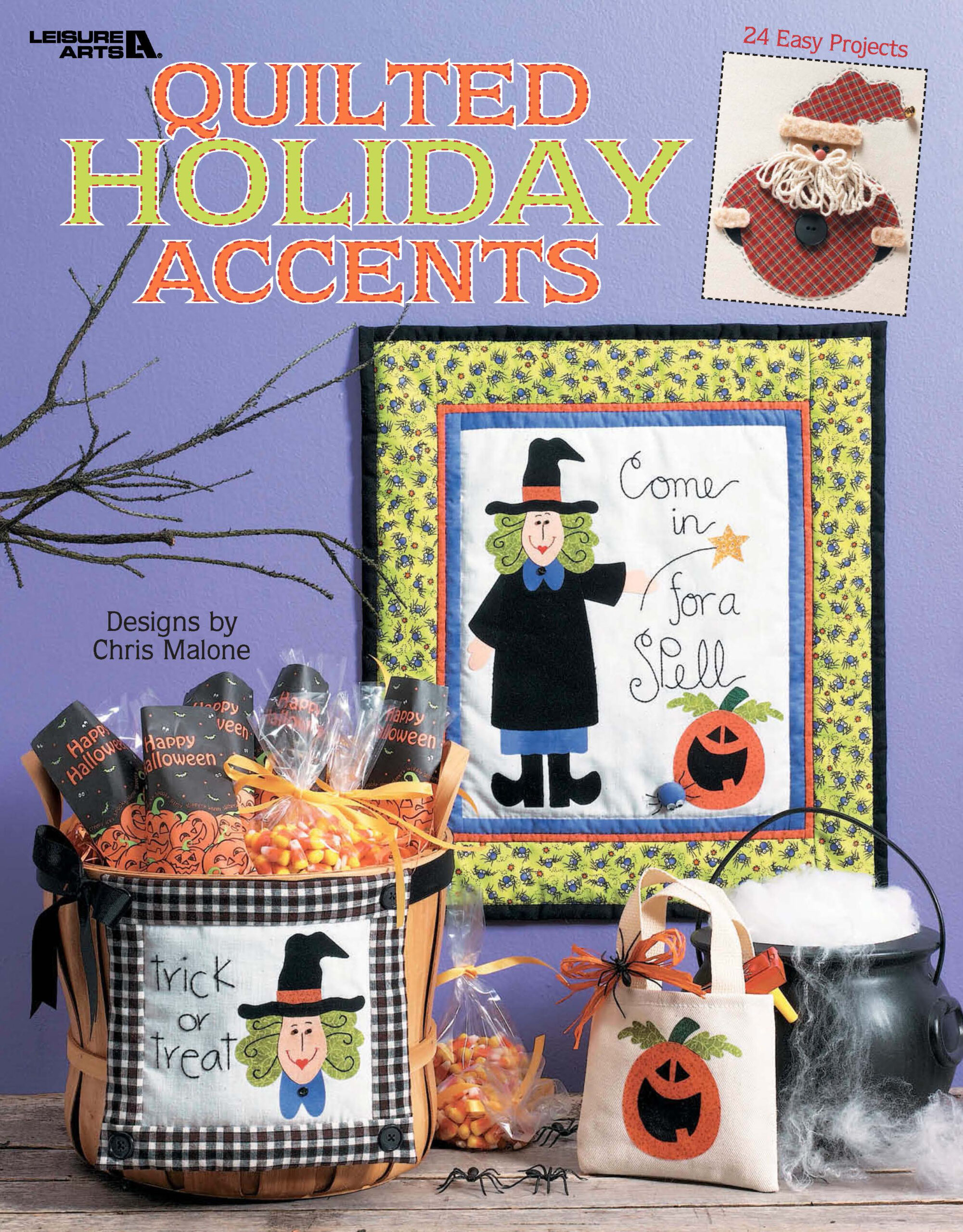Leisure Arts Quilted Holiday Accents eBook