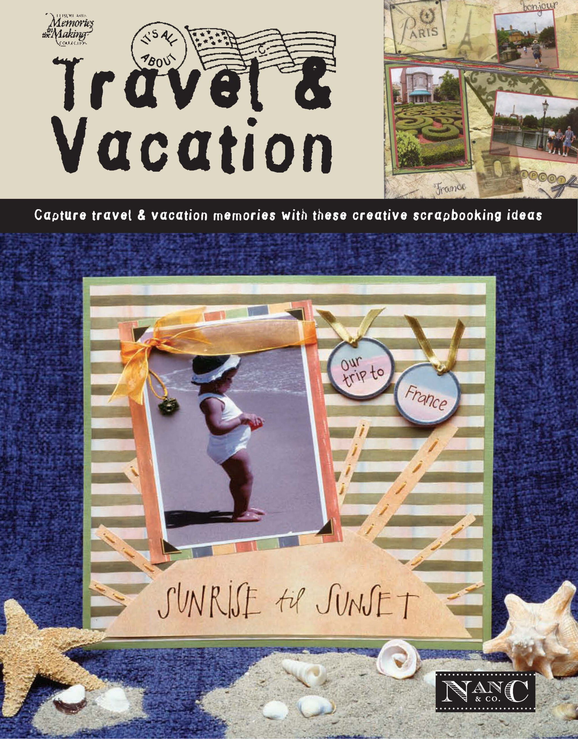 Leisure Arts Its all About Travel Vacation Scrapbook eBook
