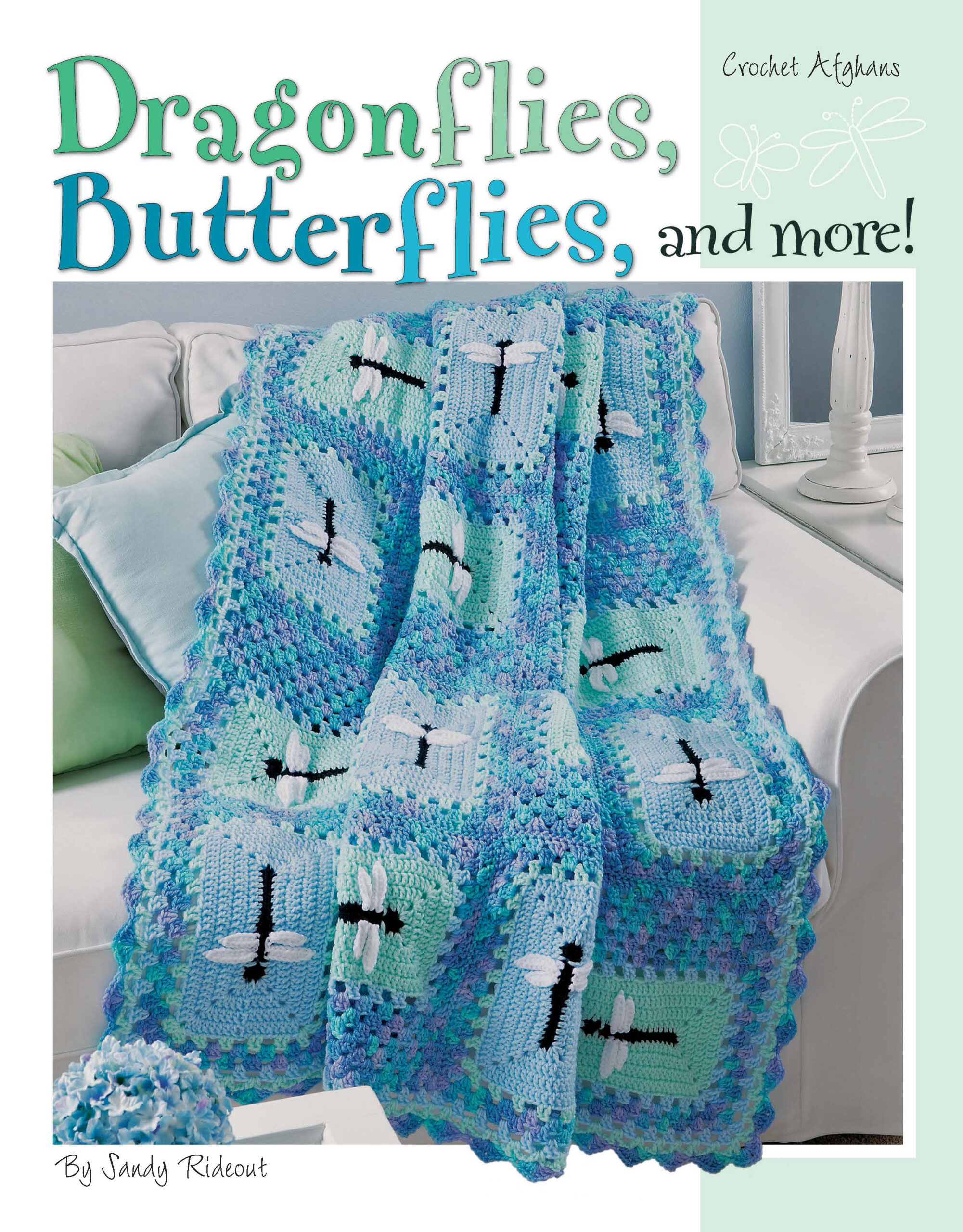 Leisure Arts Dragonflies Butterflies And More Crochet eBook
