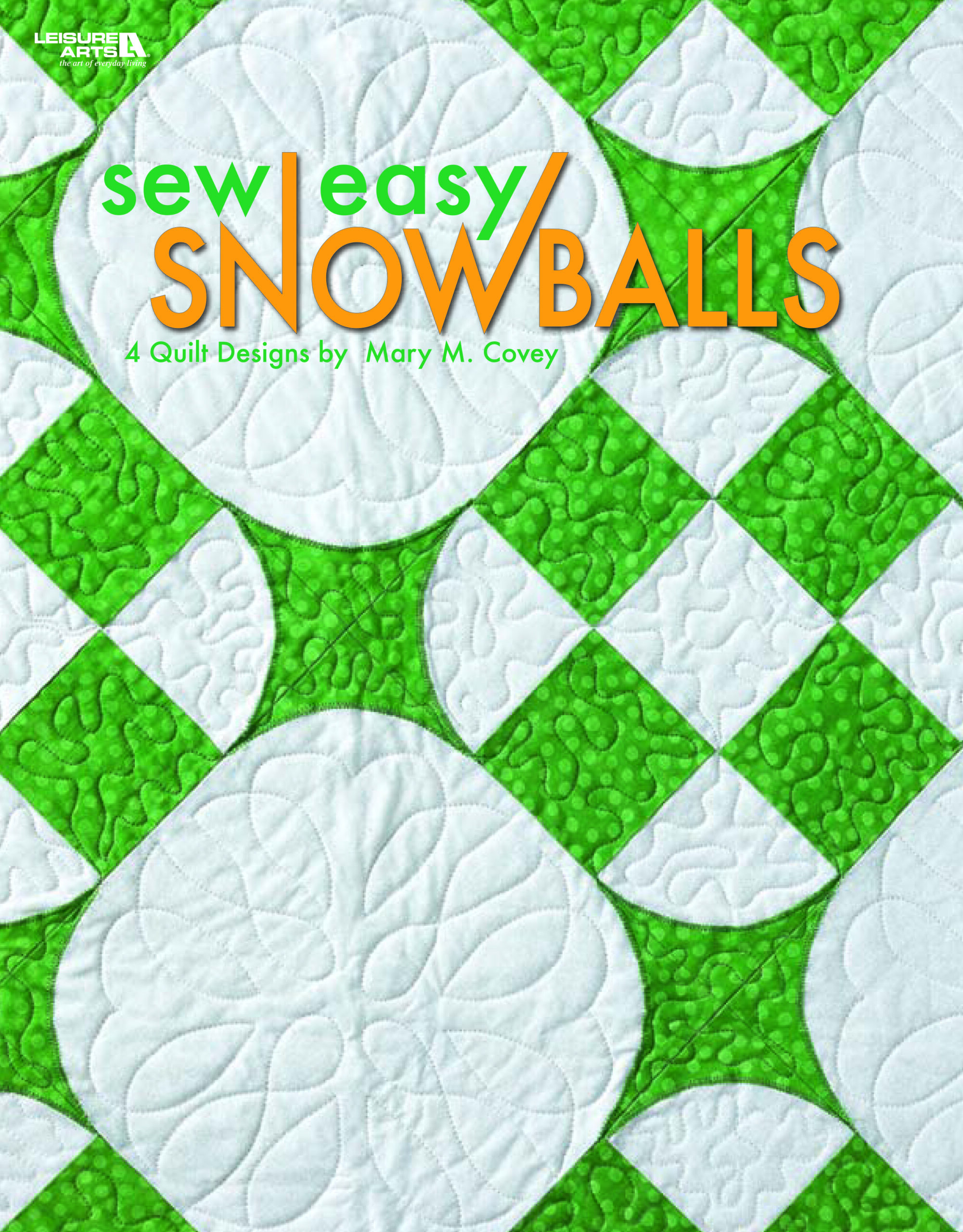 Leisure Arts Sew Easy Snowballs Quilt eBook