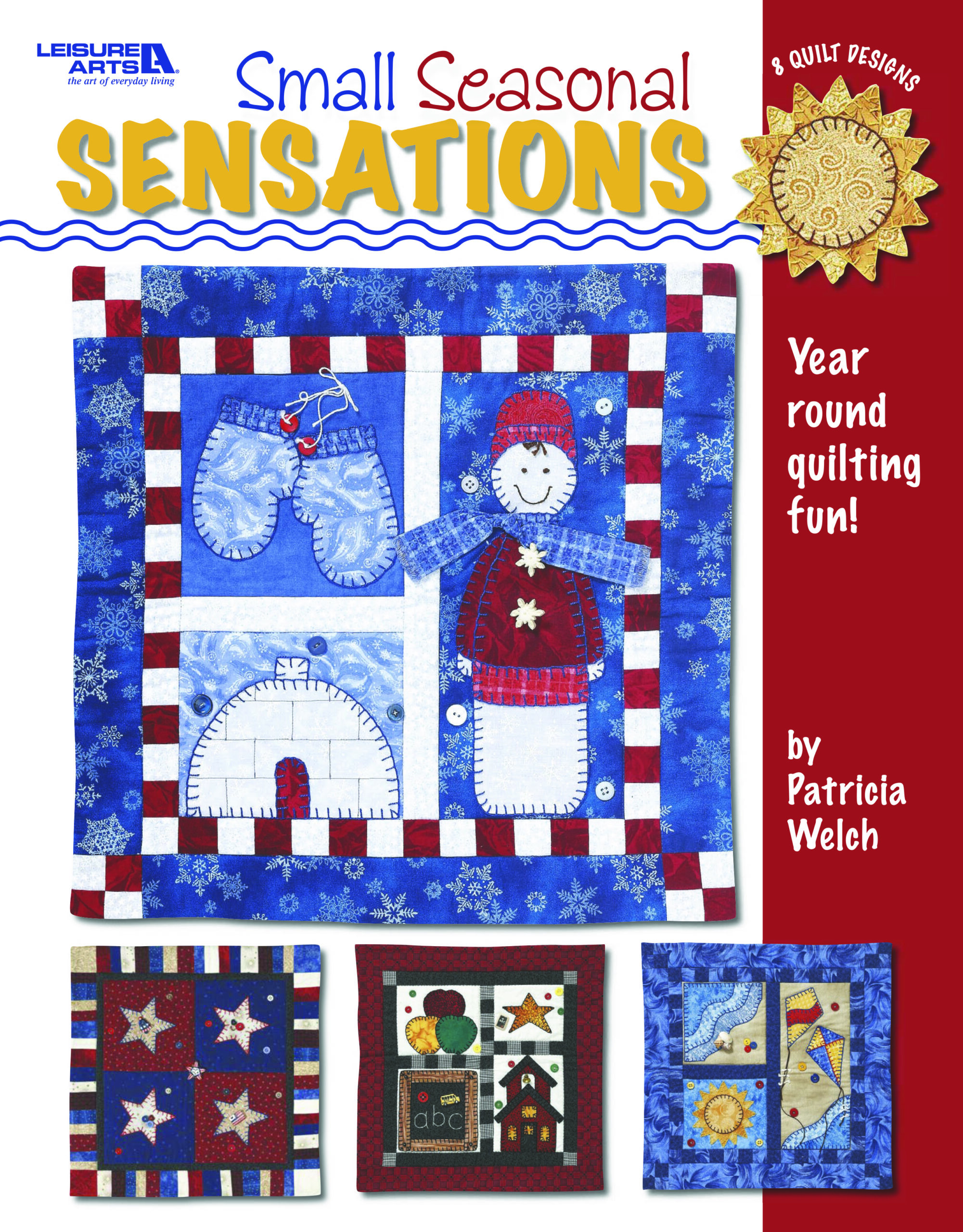 Leisure Arts Small Seasonal Sensations Quilt eBook