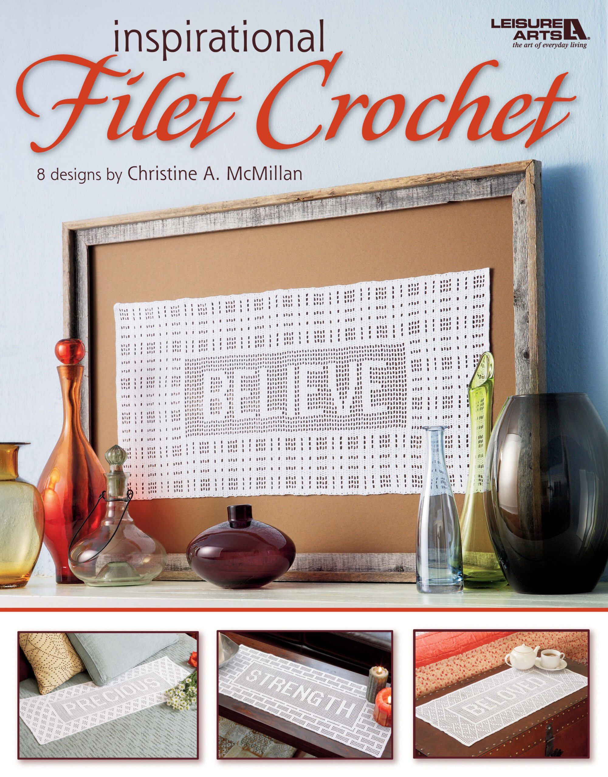 Leisure Arts Inspirational Filet Crochet eBook