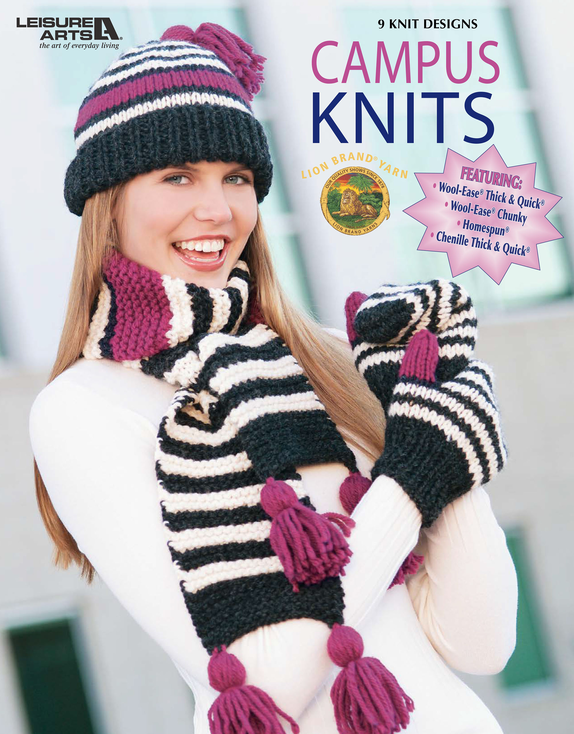 Leisure Arts Campus Knits eBook