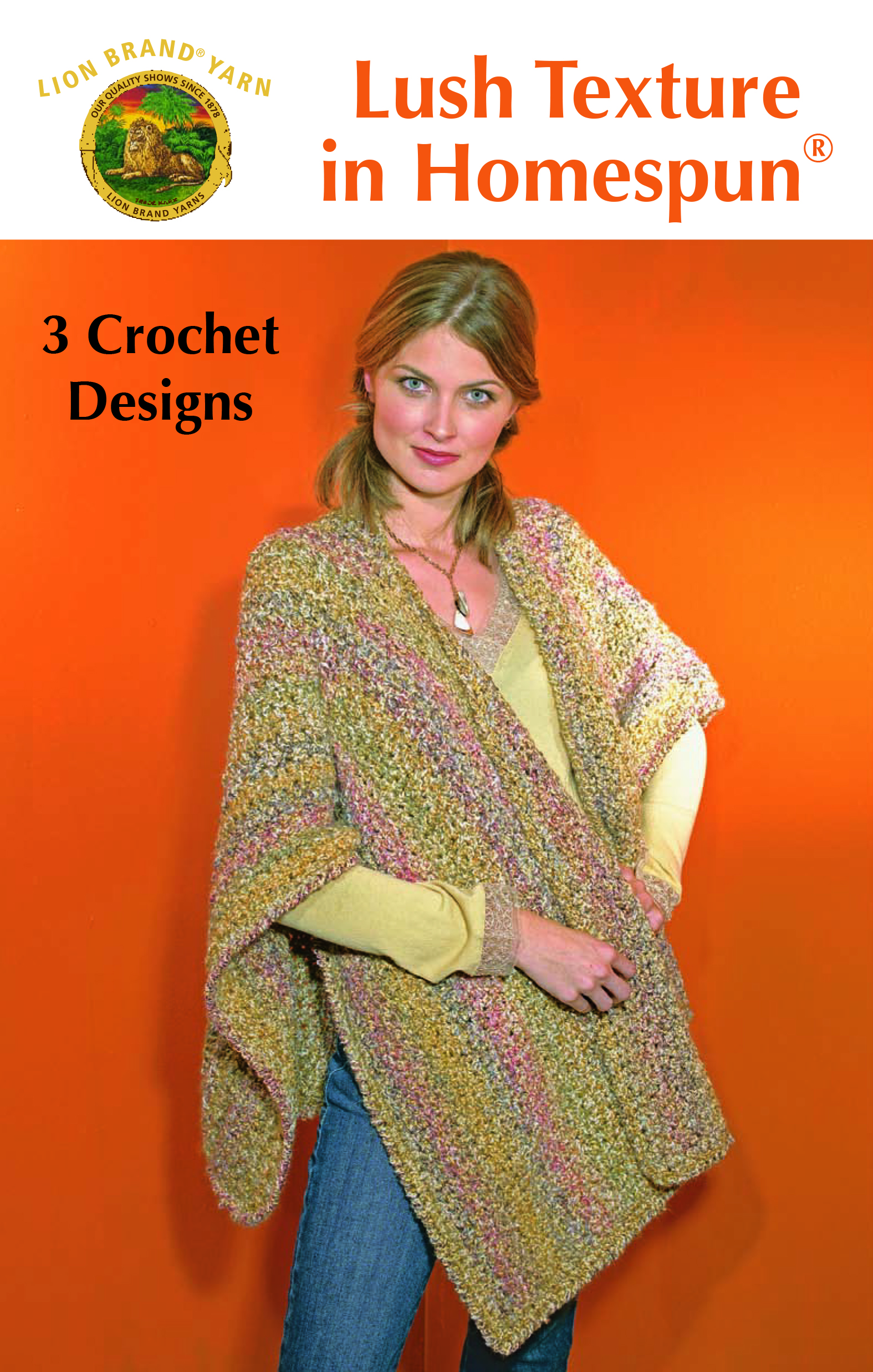 Leisure Arts Lush Texture In Homespun Crochet eBook