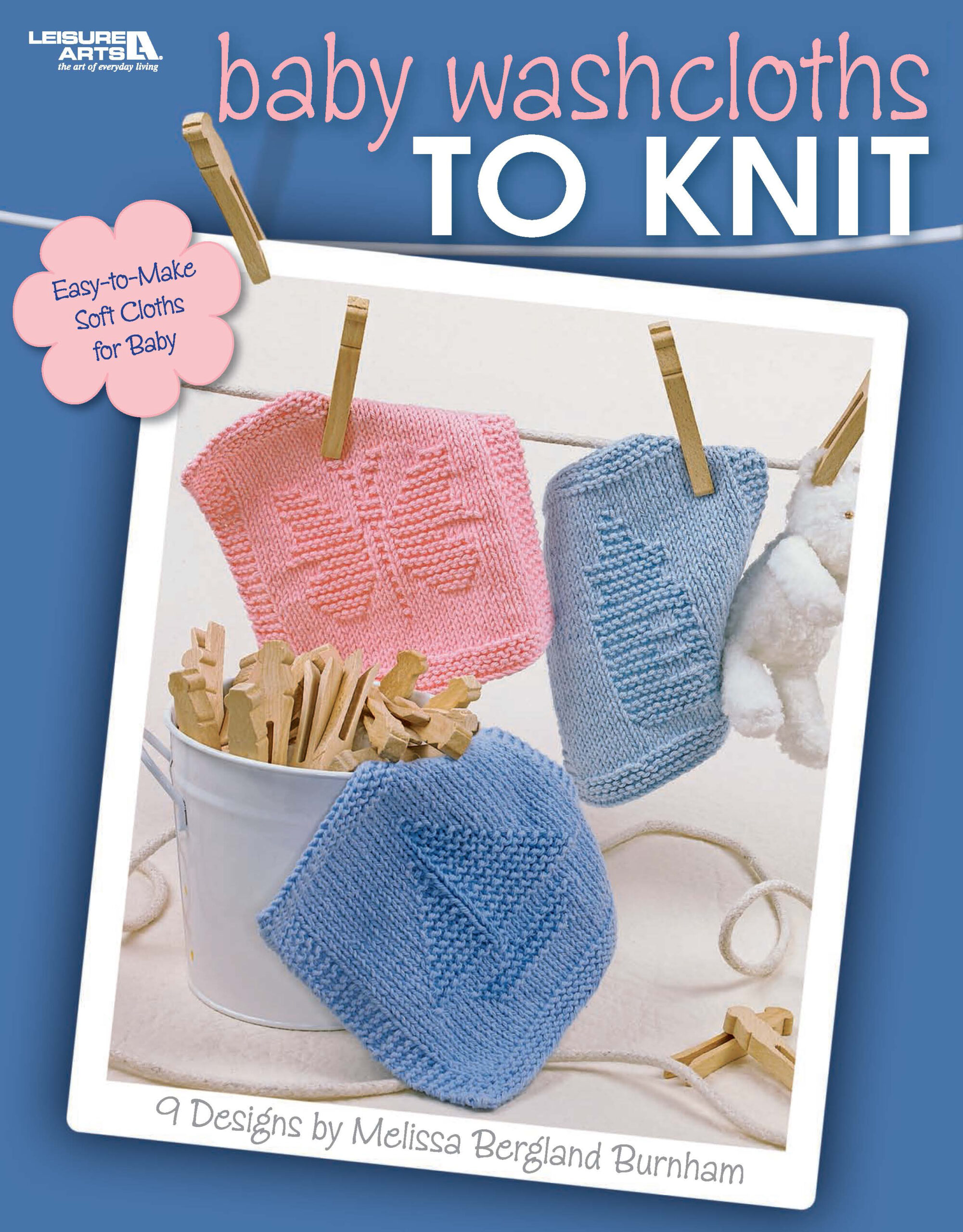Leisure Arts Baby Washcloths To Knit eBook