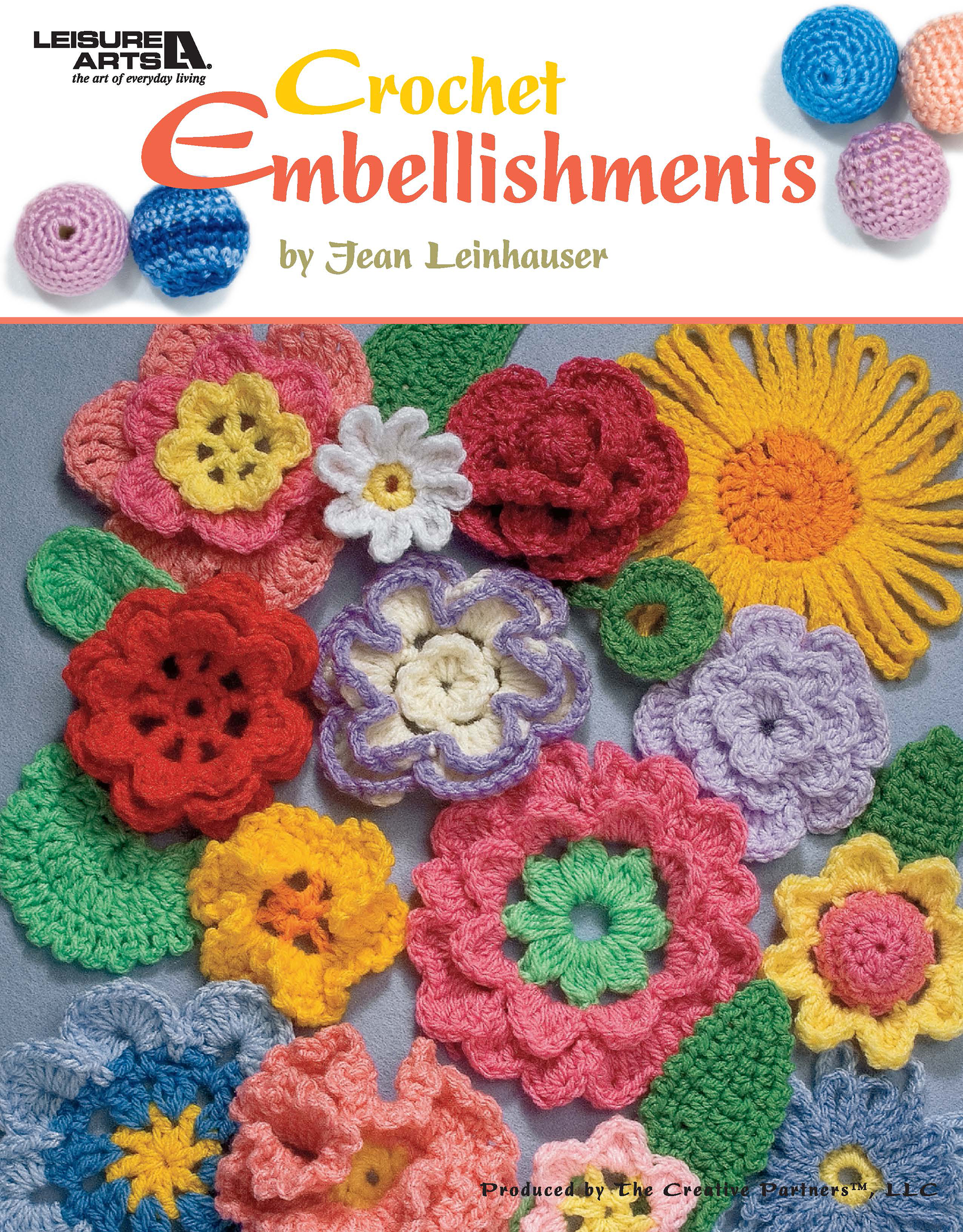 Leisure Arts Crochet Embellishments Book