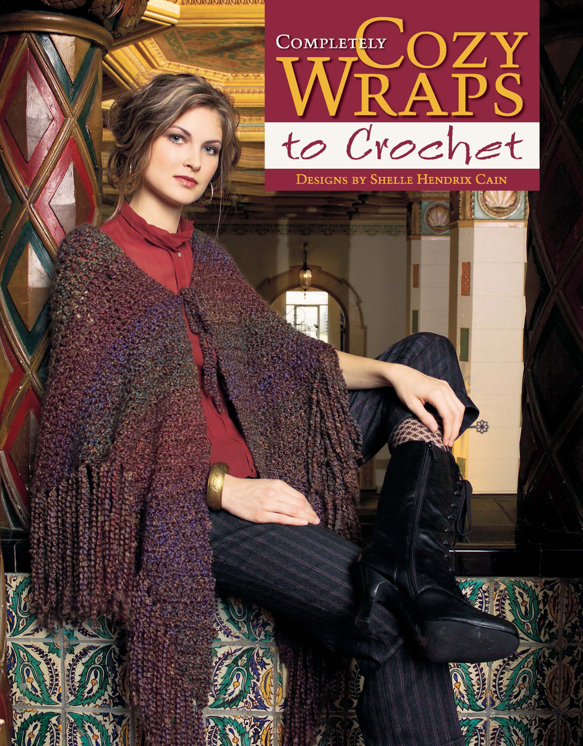 Leisure Arts Completely Cozy Wraps to Crochet eBook