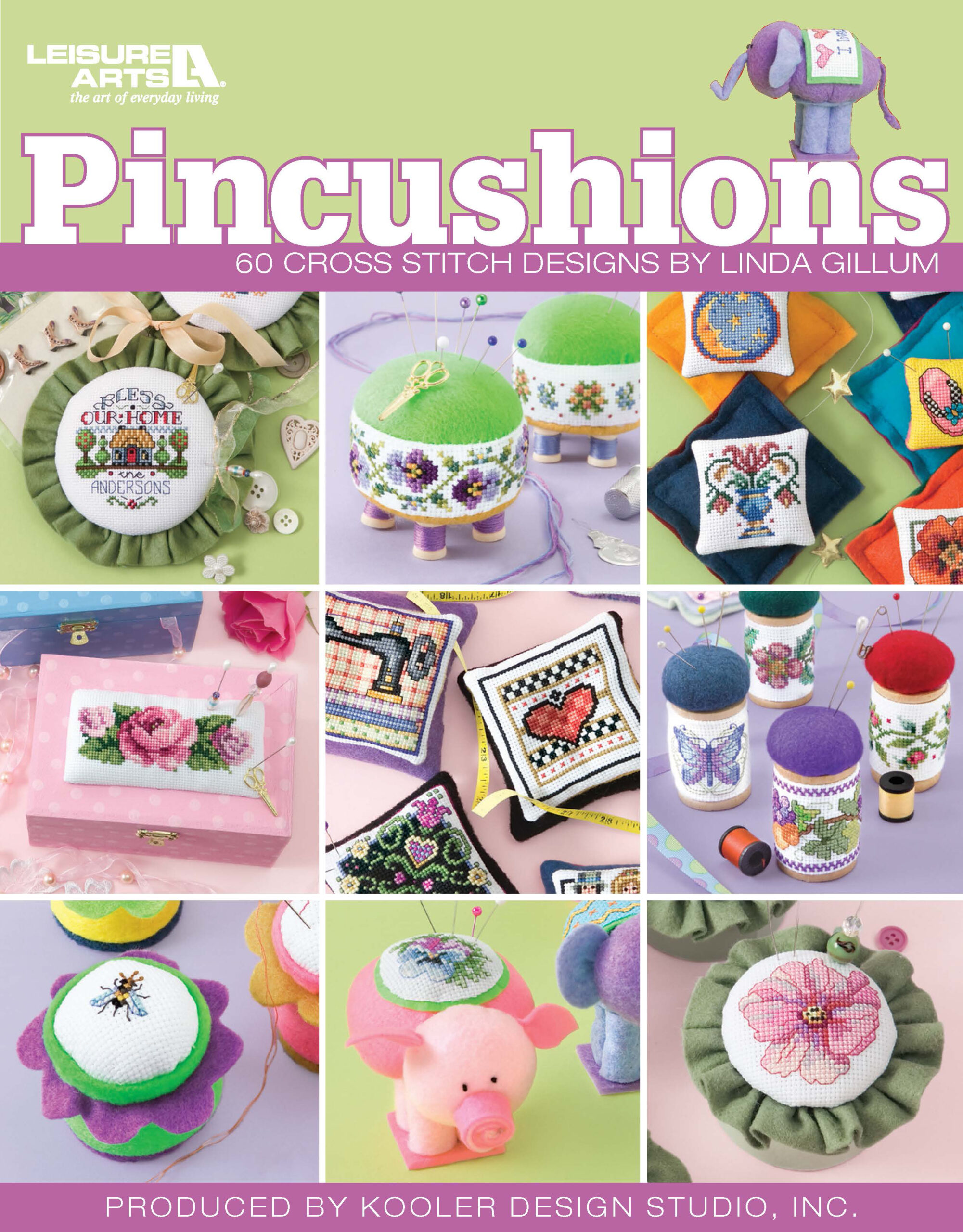 Leisure Arts Pincushions Cross Stitch eBook