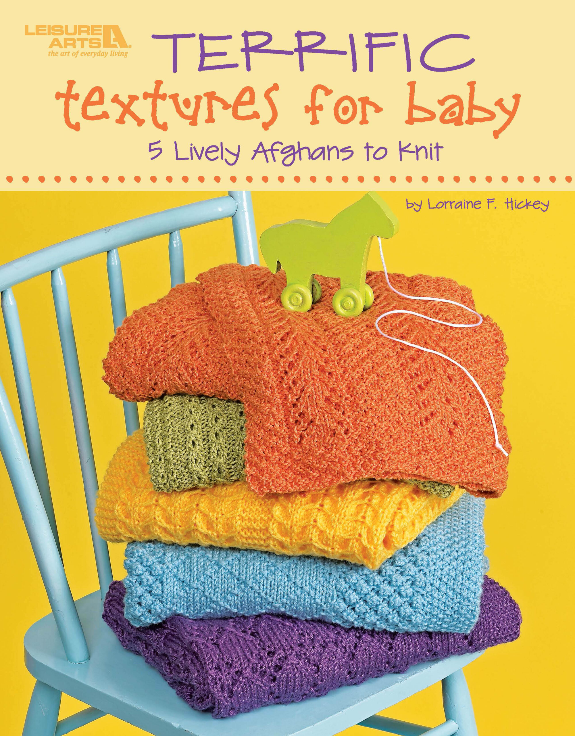Leisure Arts Terrific Textures for Baby Afghan Knit eBook