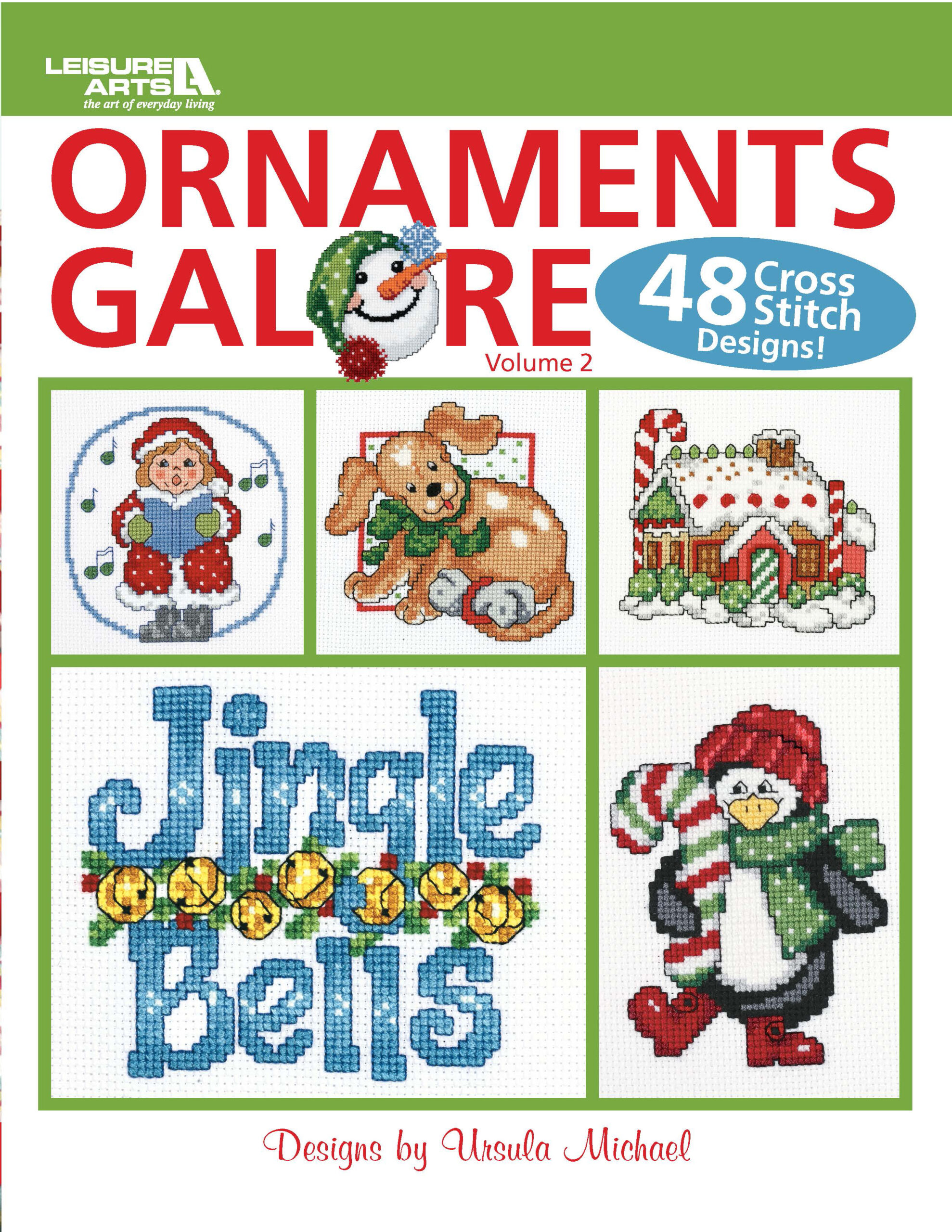 Leisure Arts Ornaments Galore Volume 2 Cross Stitch eBook