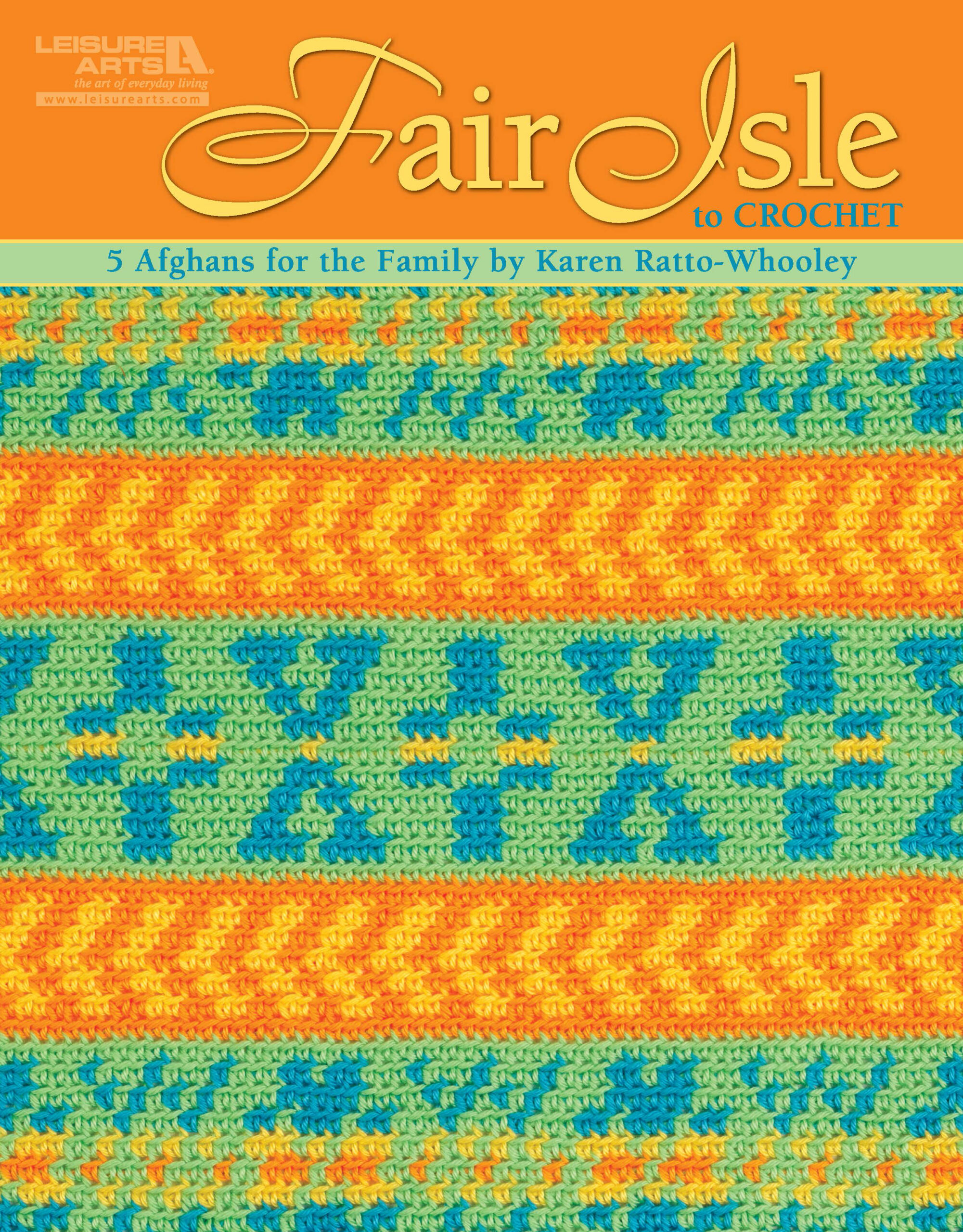 Leisure Arts Fair Isle To Crochet eBook