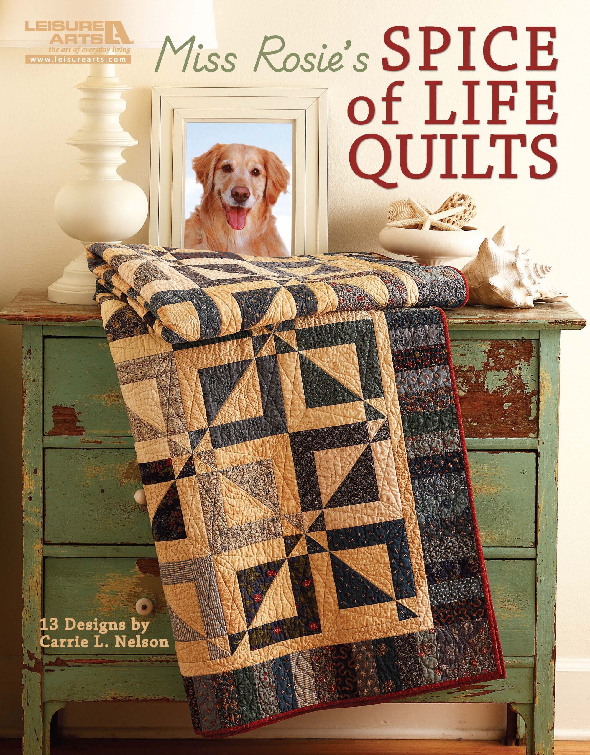 Leisure Arts Miss Rosies Spice Of Life Quilt eBook