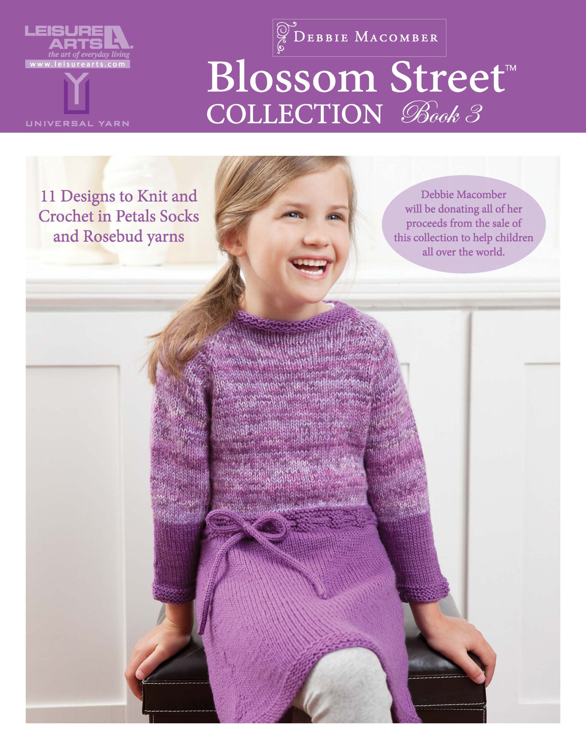 Leisure Arts Blossom Street Collection 3 Knit Crochet eBook