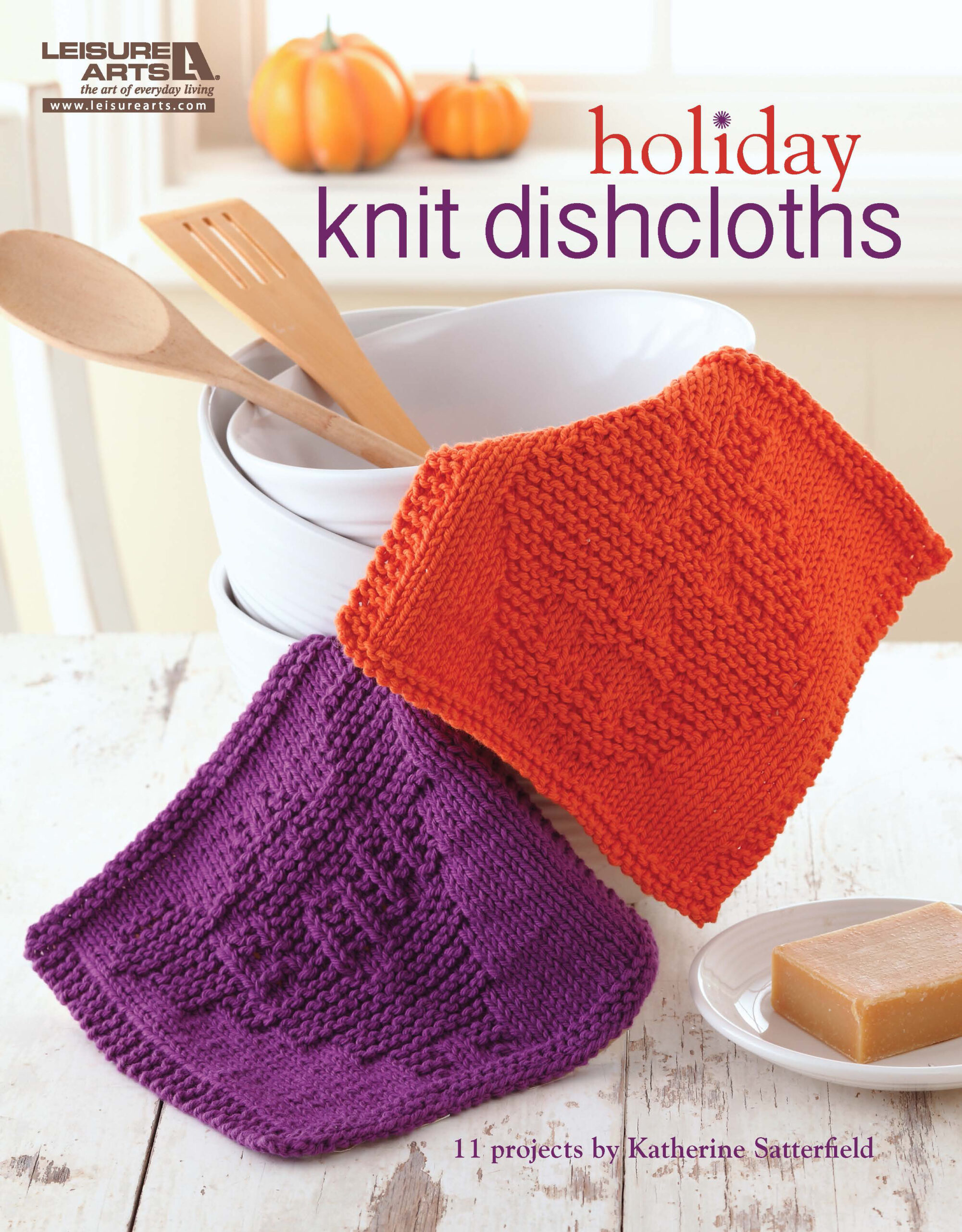Leisure Arts Holiday Knit Dishcloths eBook