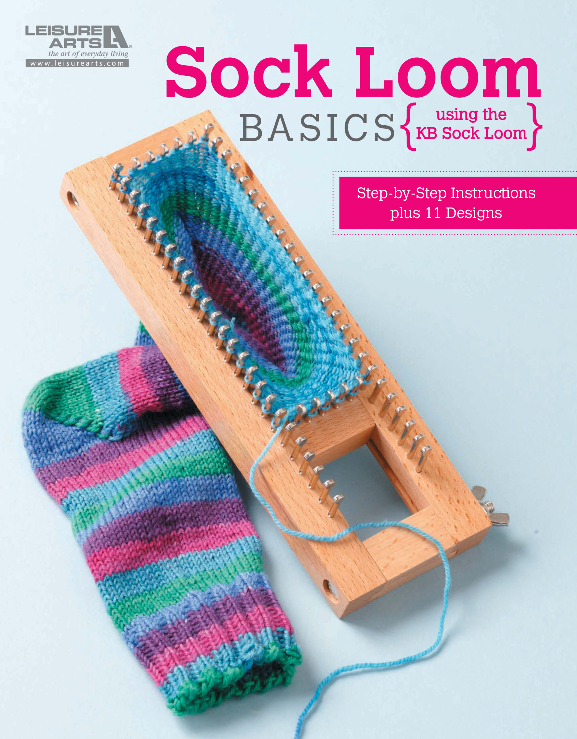 Leisure Arts Sock Loom Basics eBook