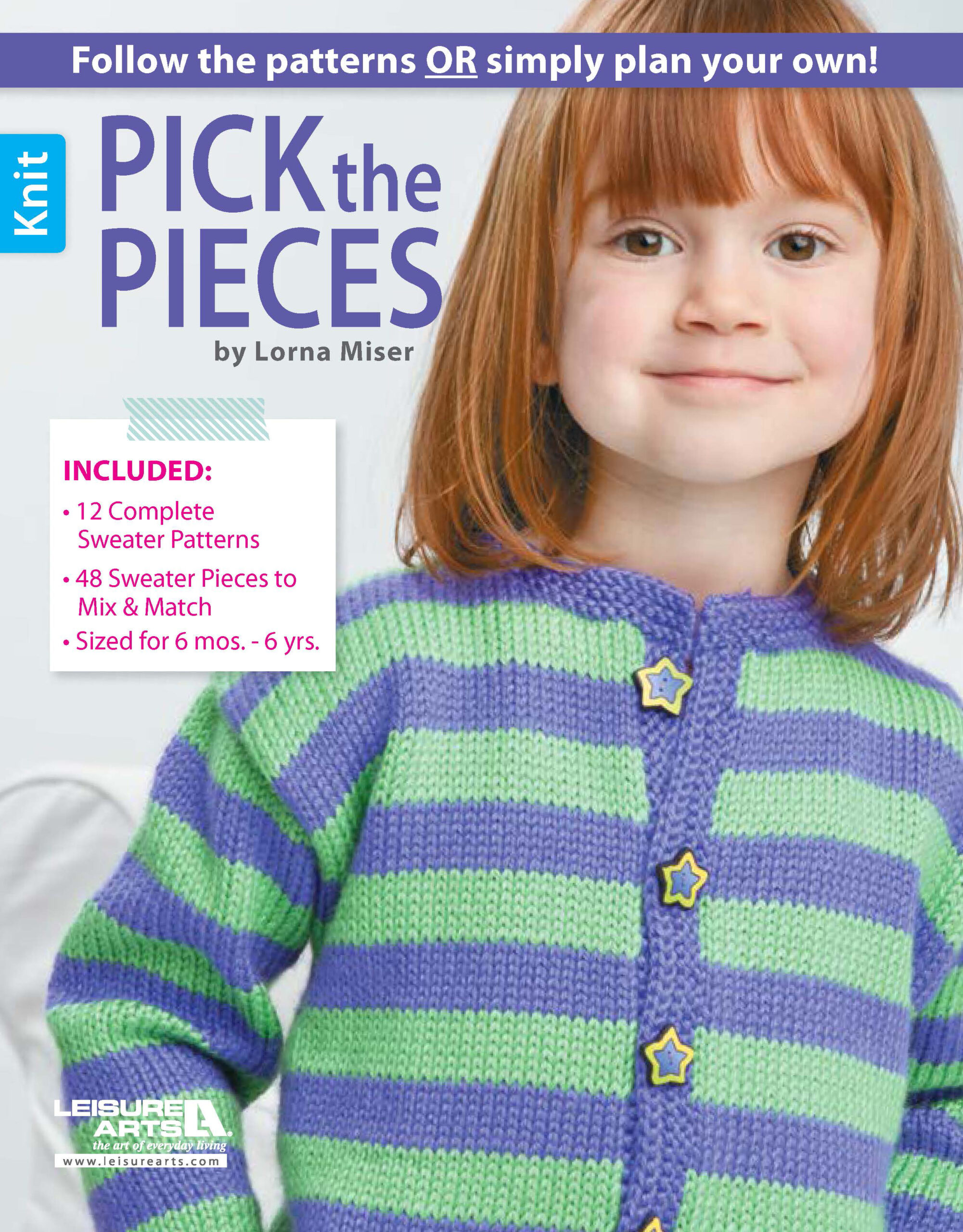 Leisure Arts Pick The Pieces Knit eBook