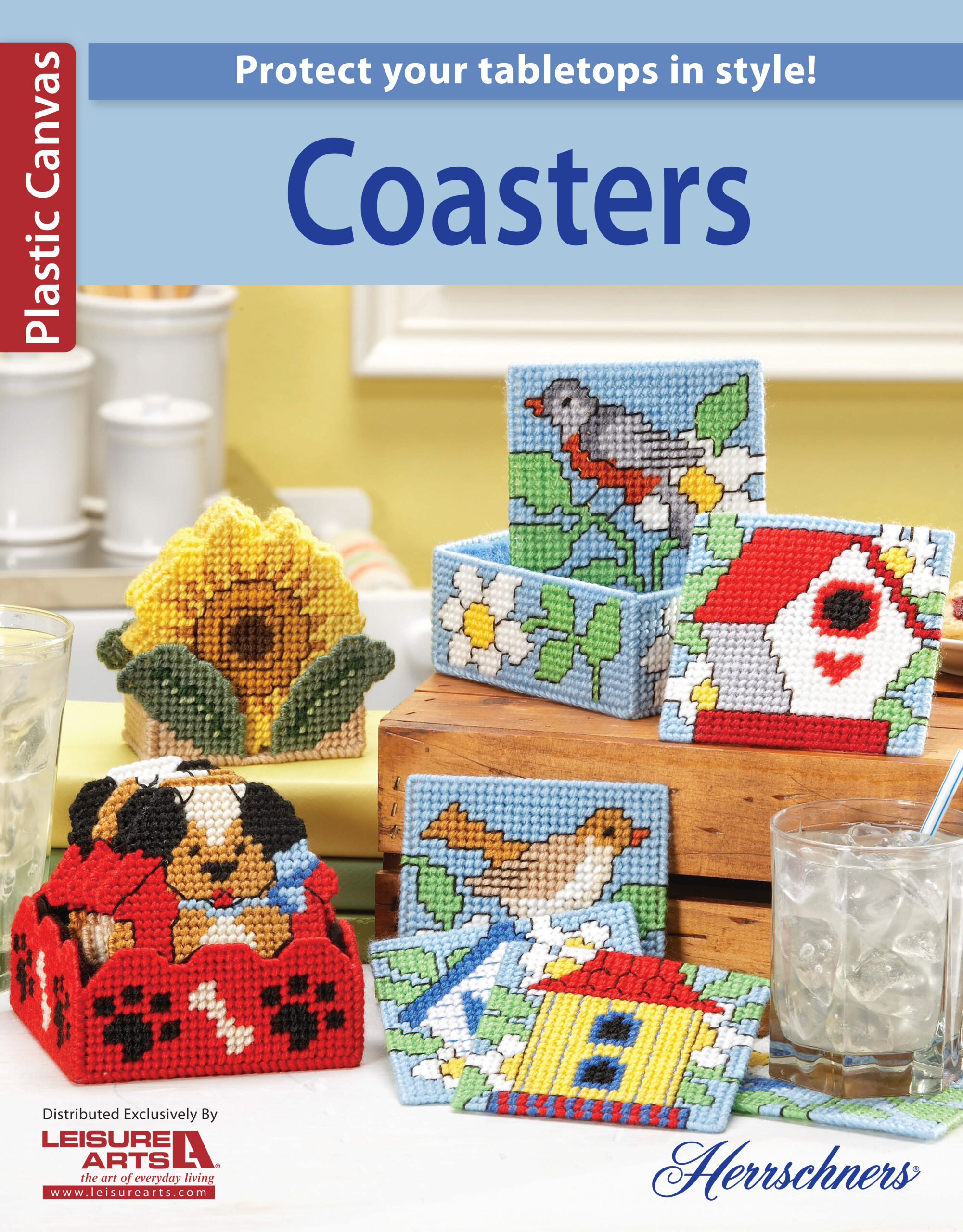 Leisure Arts Coasters In Plastic Canvas eBook
