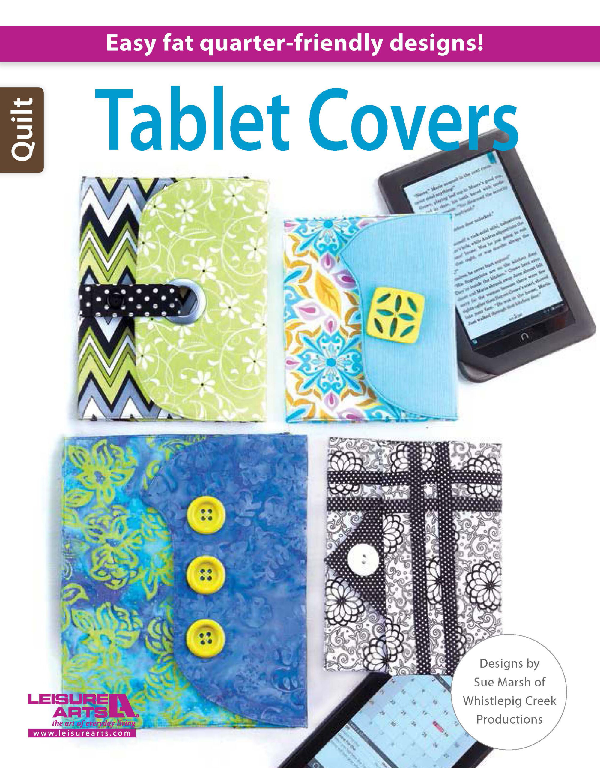 Leisure Arts Tablet Covers Quilt eBook