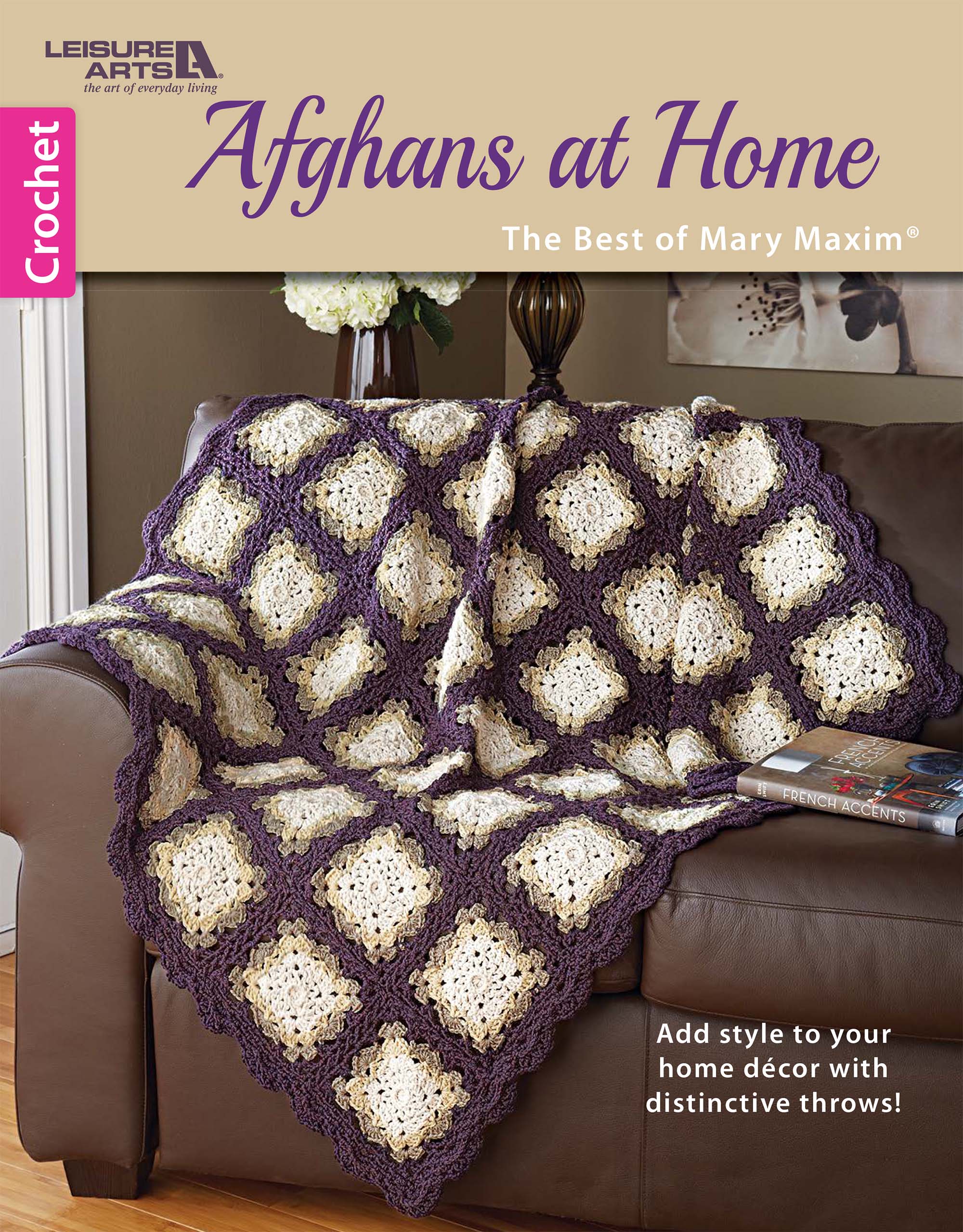 Leisure Arts Afghans at Home Crochet eBook