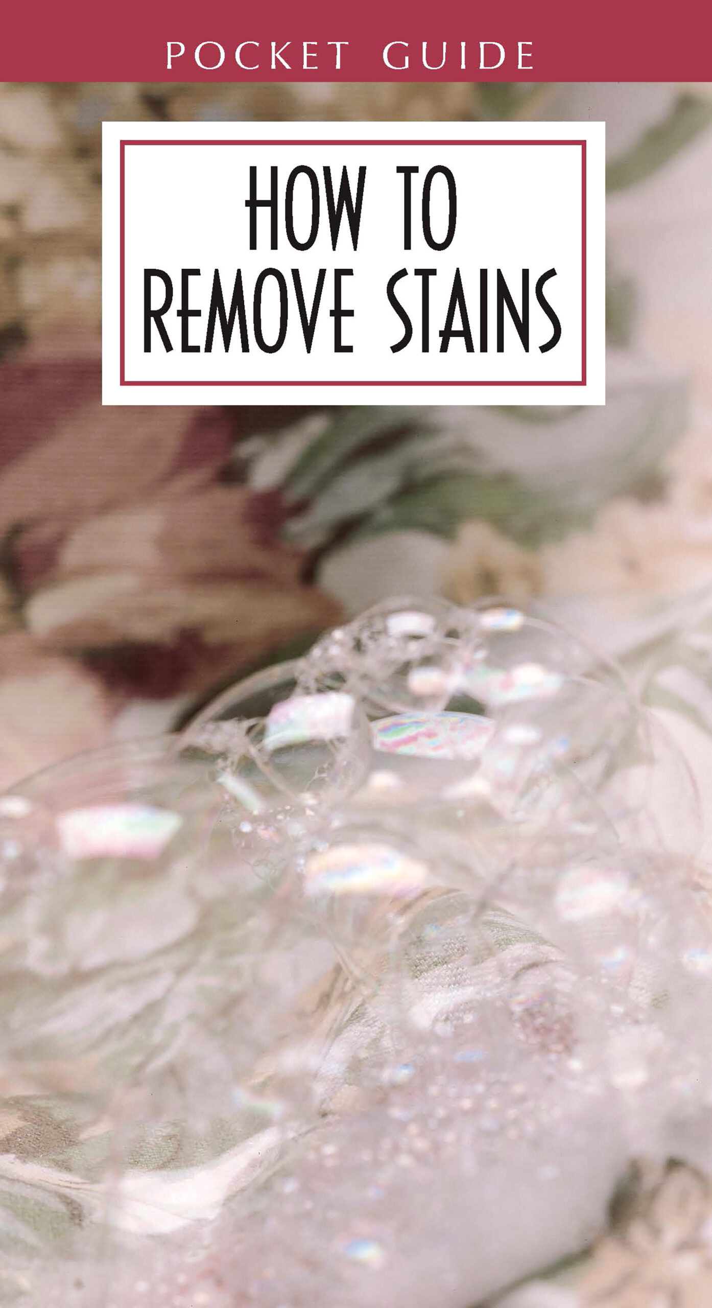 Leisure Arts eBook Fabric Cleaning and Care