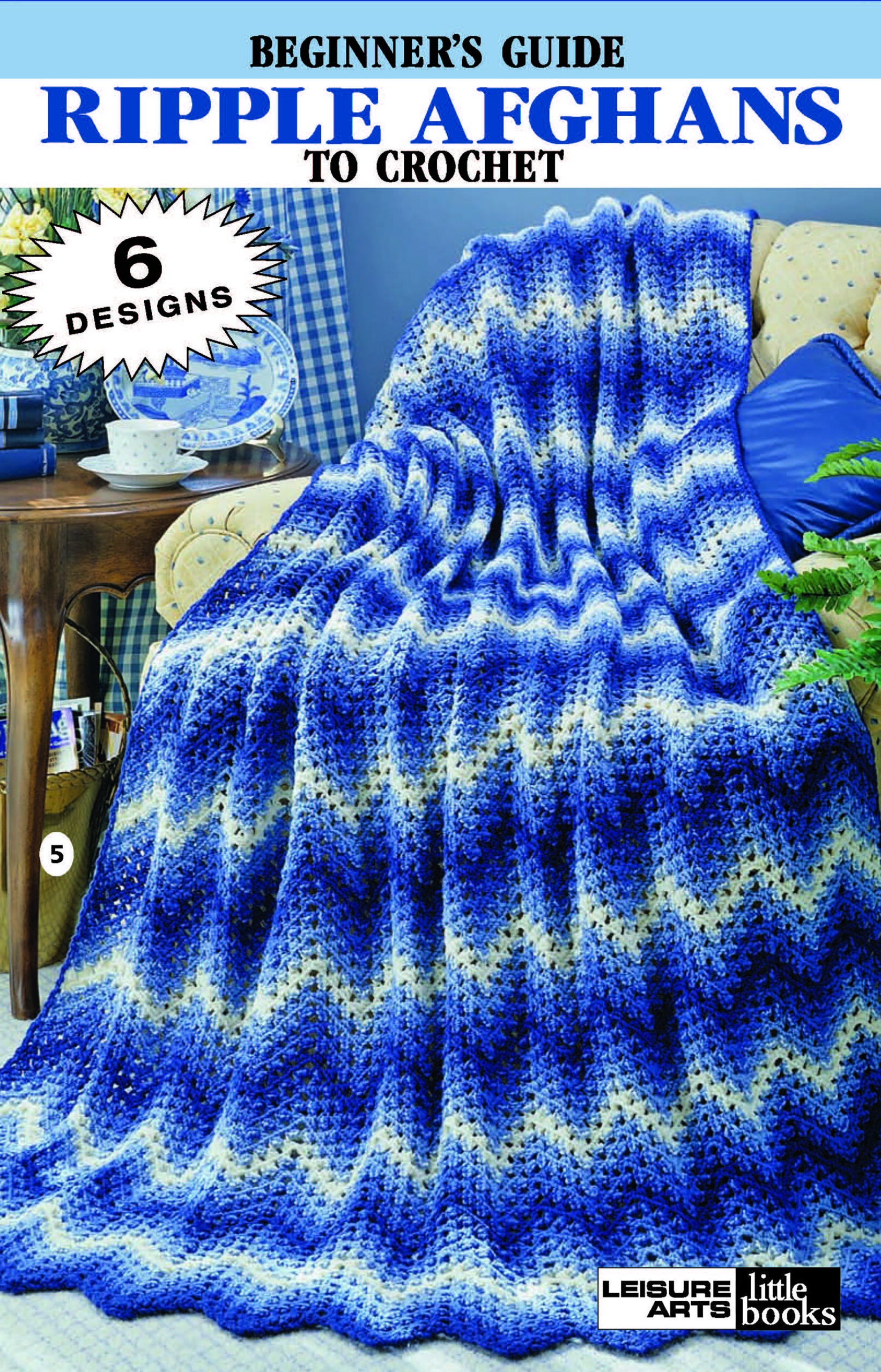 Leisure Arts eBook Ripple Afghan to Crochet
