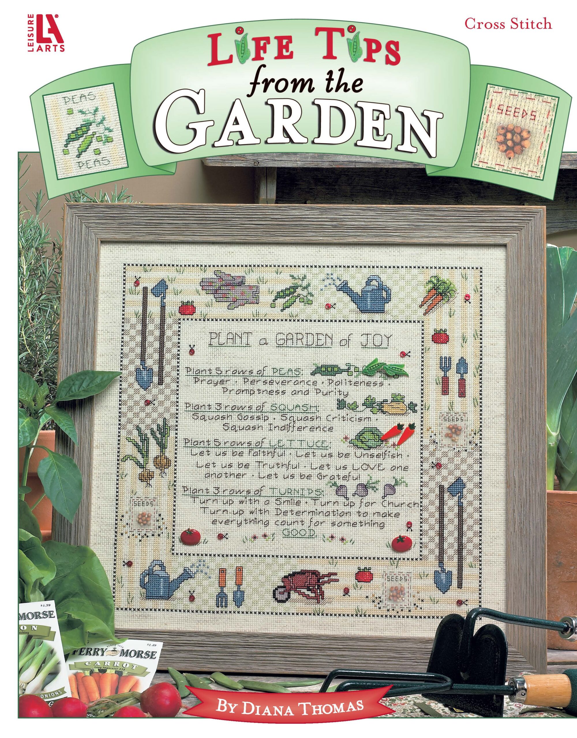 Stitchery Life Tips From The Garden Cross Stitch
