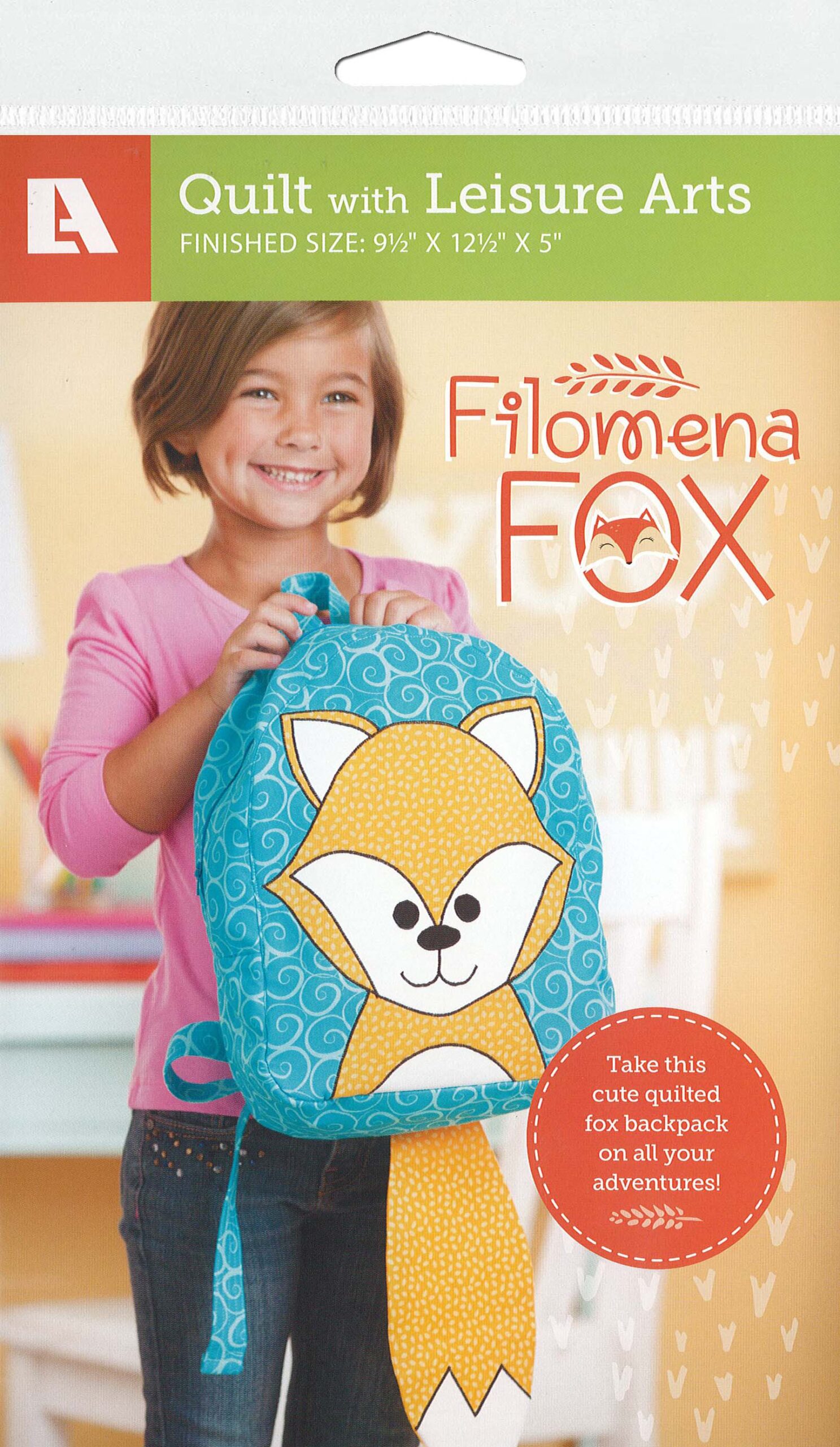 Leisure Arts Filomena Fox Backpack Pattern