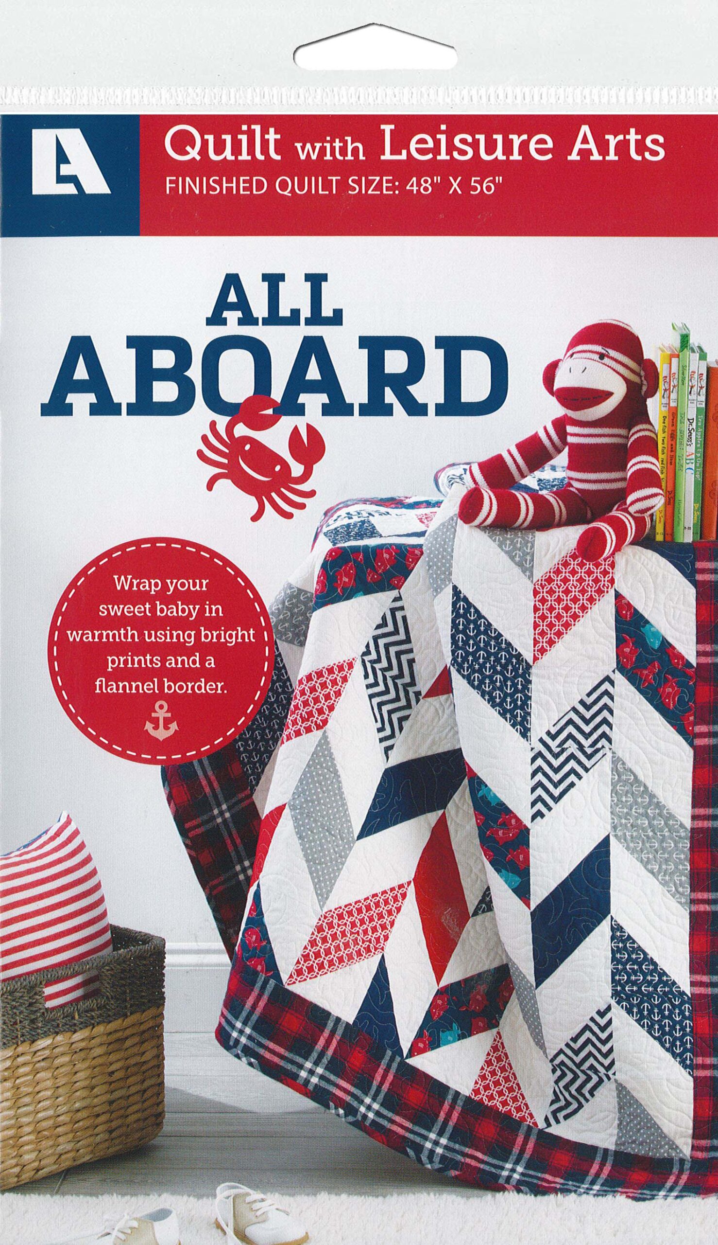 Leisure Arts All Aboard Quilt Pattern