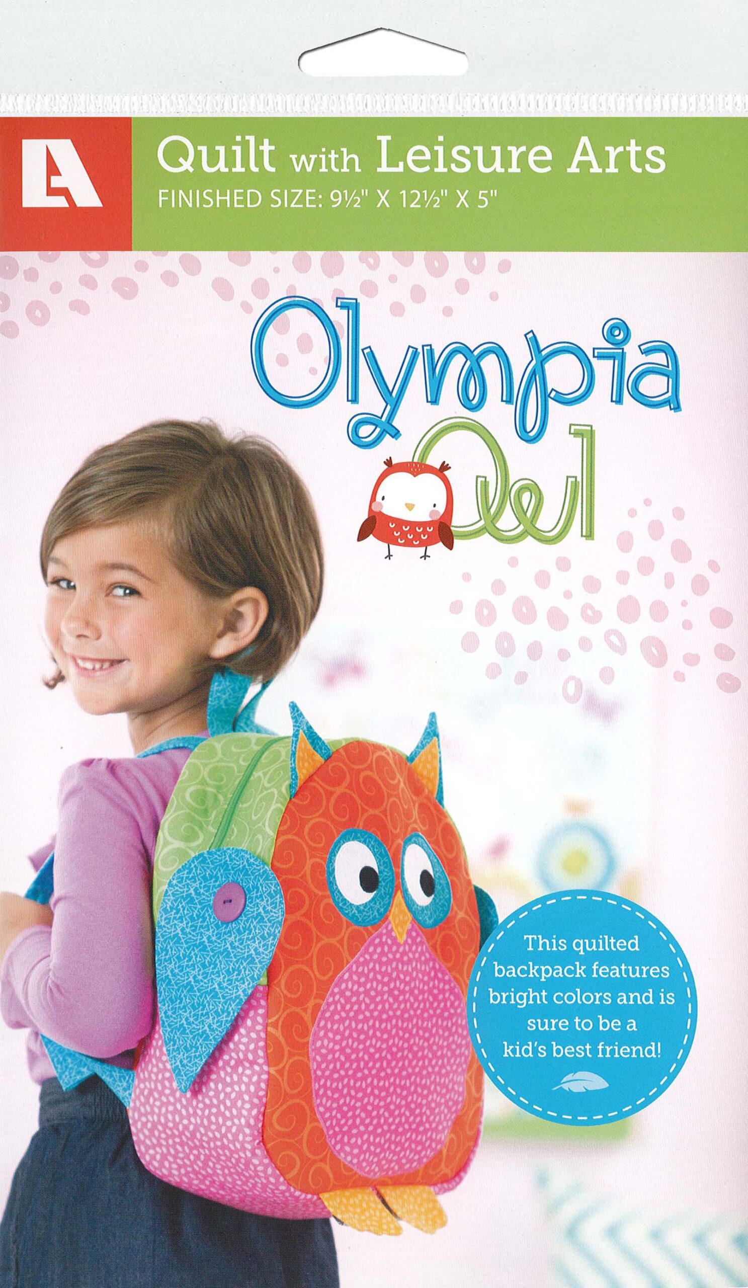Leisure Arts Olympia Owl Backpack Pattern
