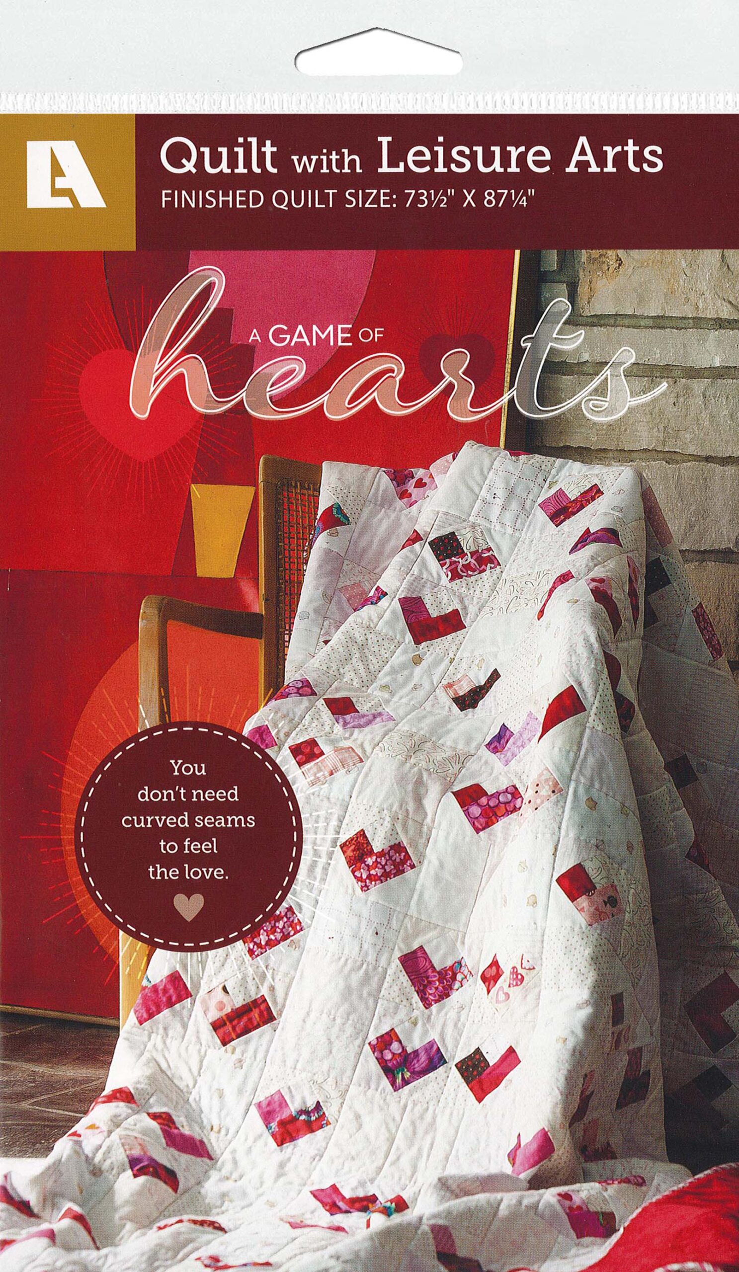 Leisure Arts A Game Of Hearts Pattern