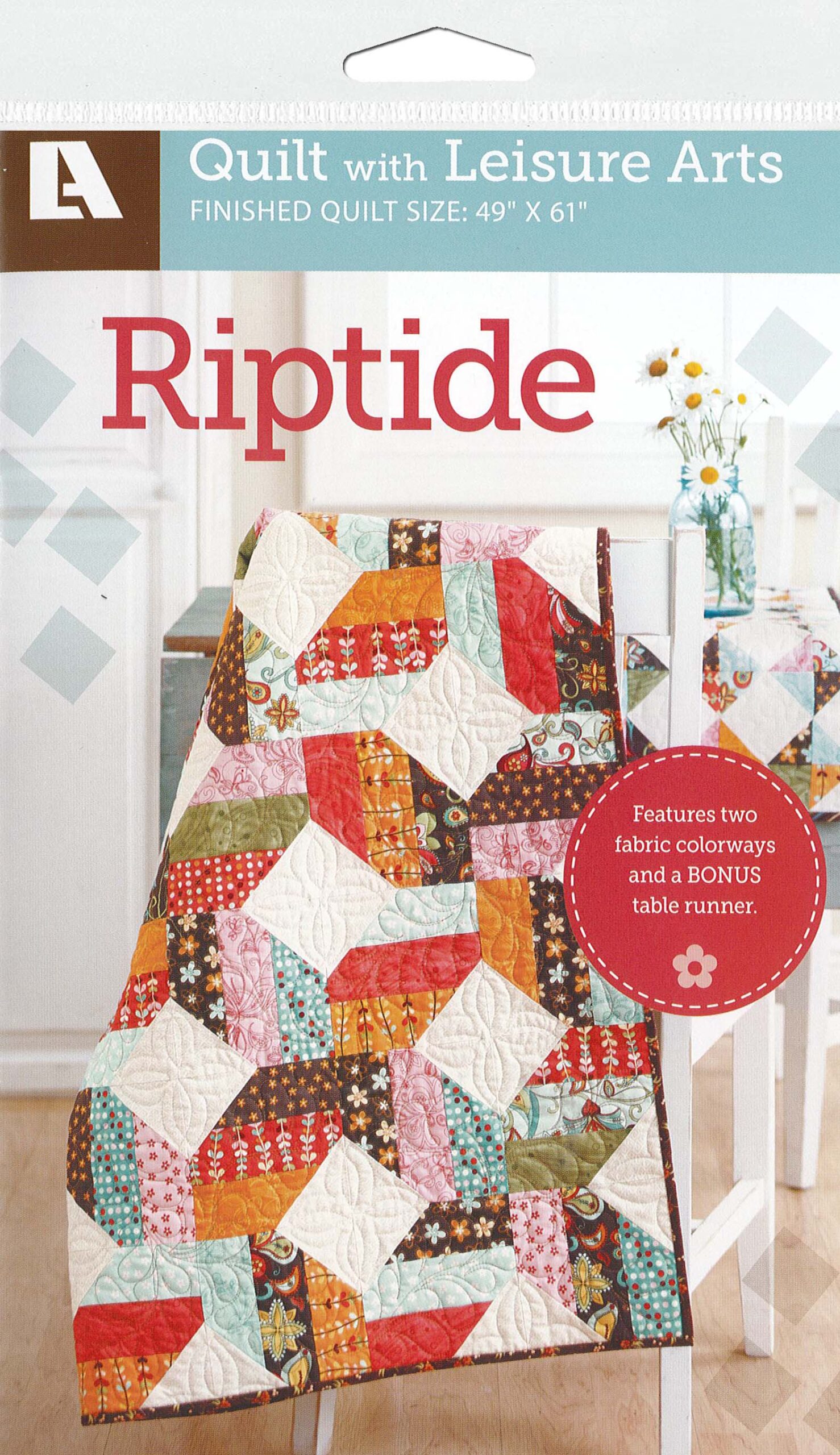 Leisure Arts Riptide Quilt Pattern