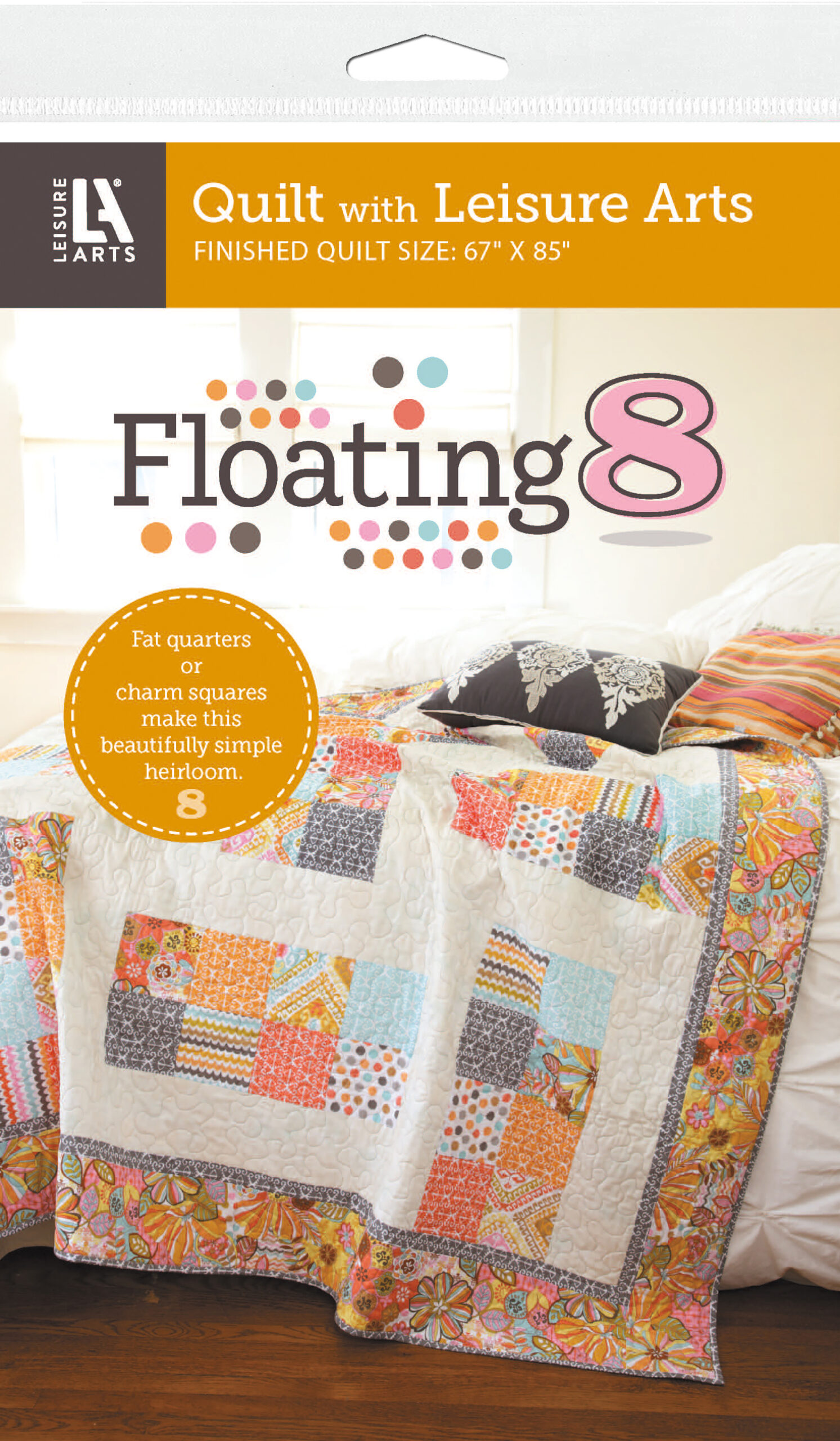 Leisure Arts Floating 8 Quilt Pattern