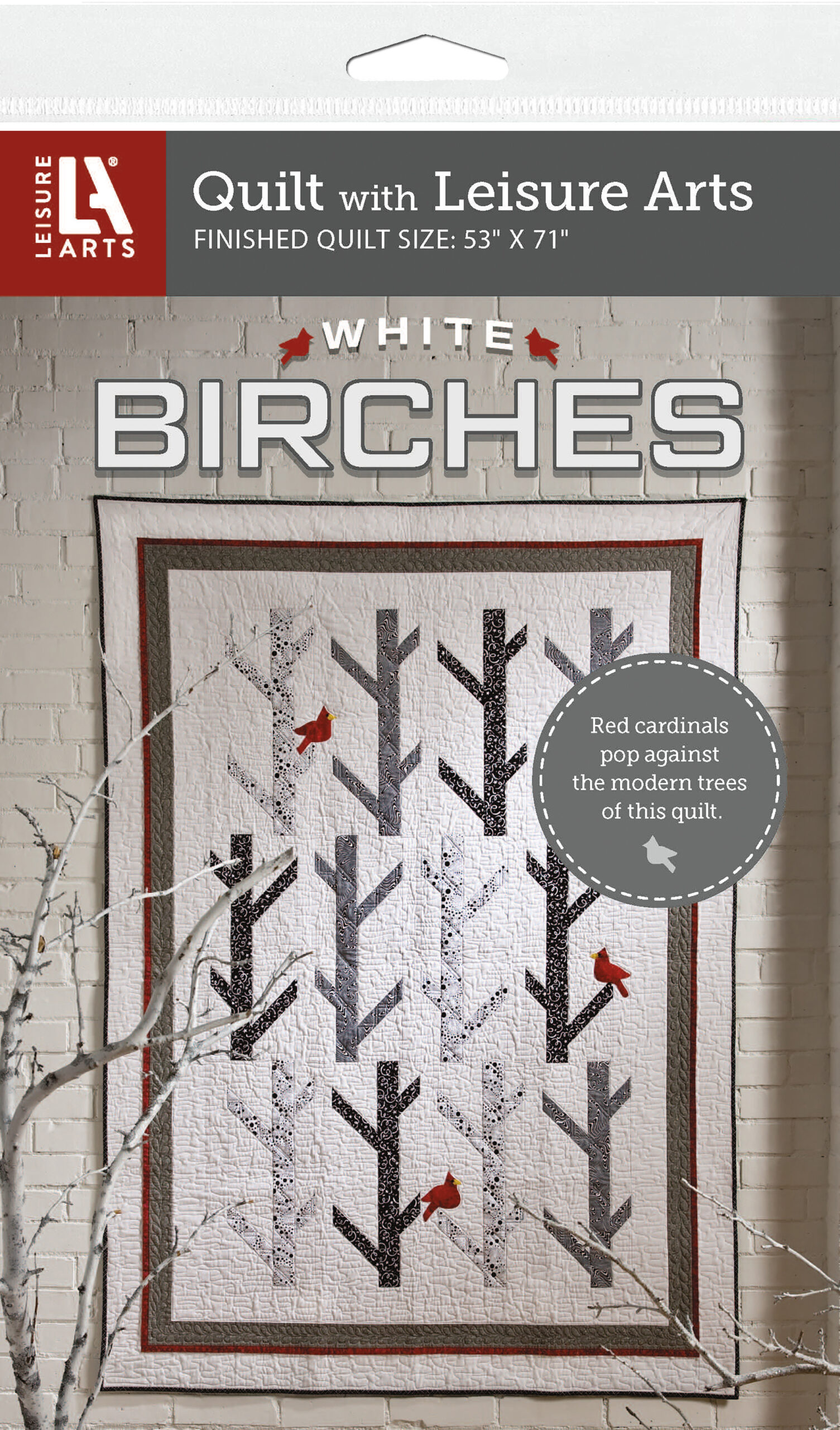 Leisure Arts White Birches Quilt Pattern