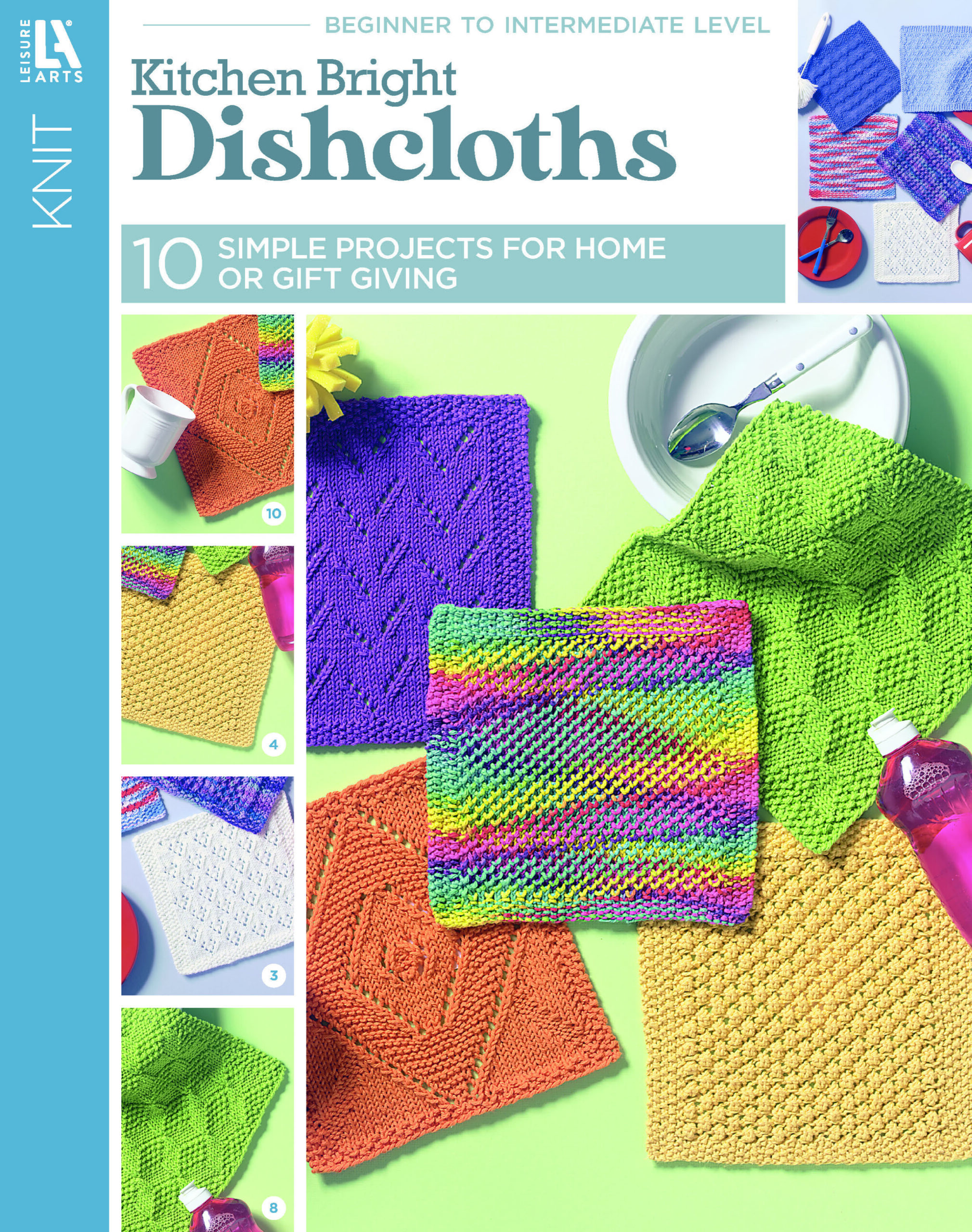 Knittings Kitchen Bright Dishcloths